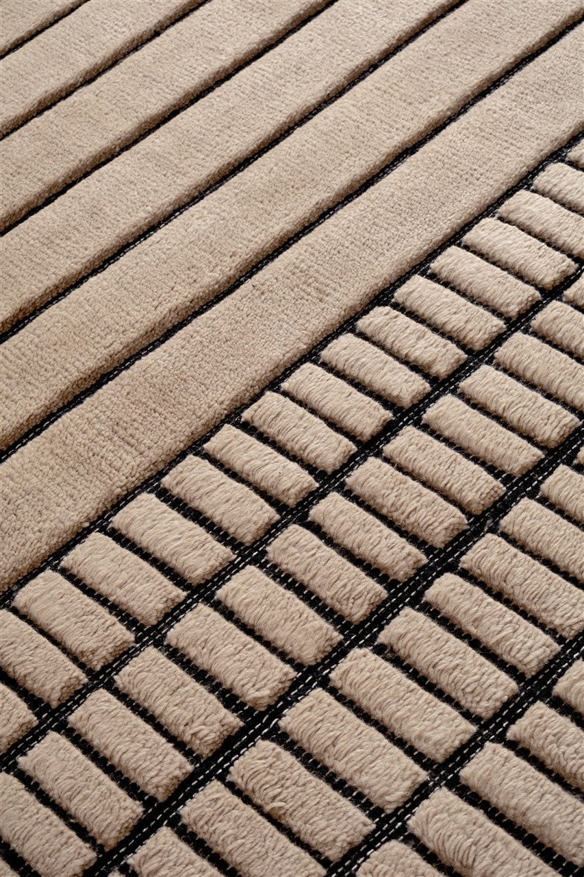 Rd Grid Berber Round By Rodolfo Dordoni