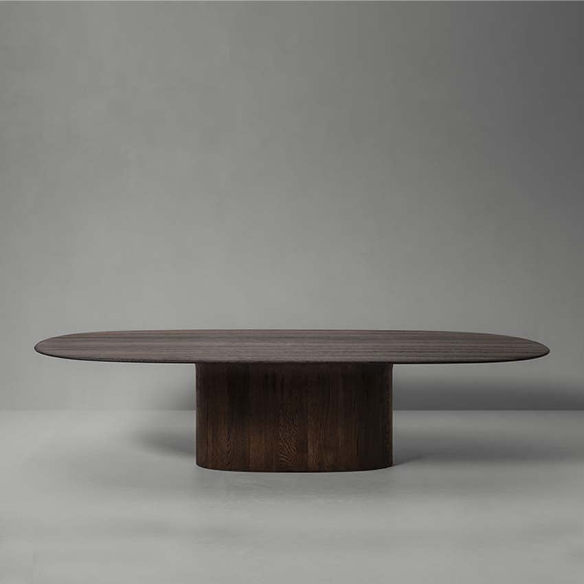 Anvil Semi-Oval Dining Table