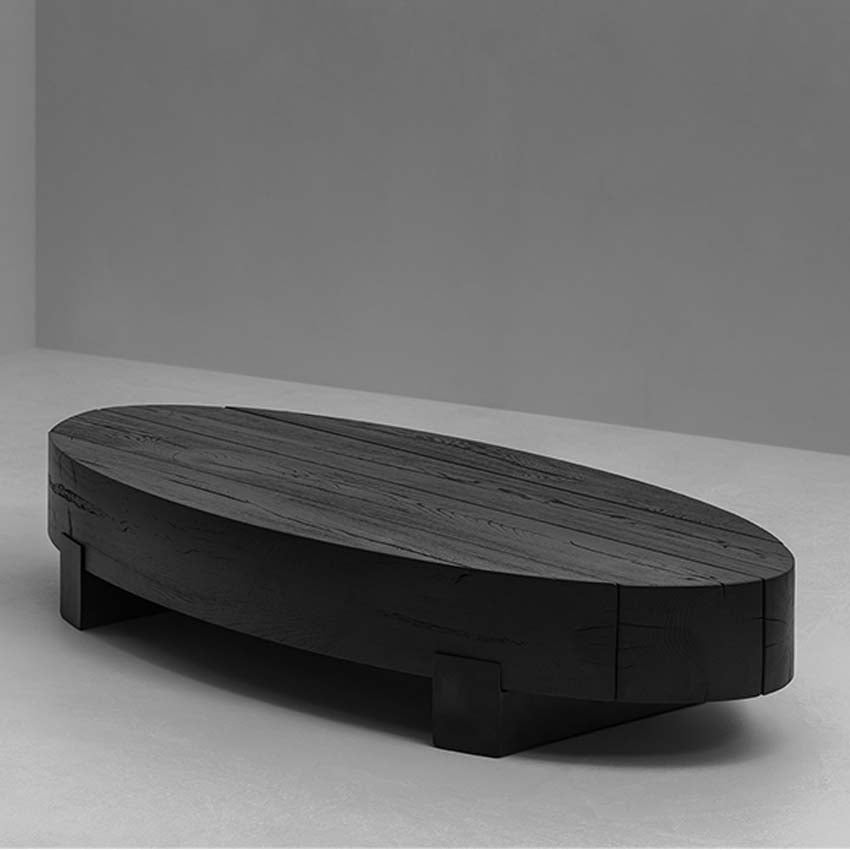 Beam Coffee Table Oval