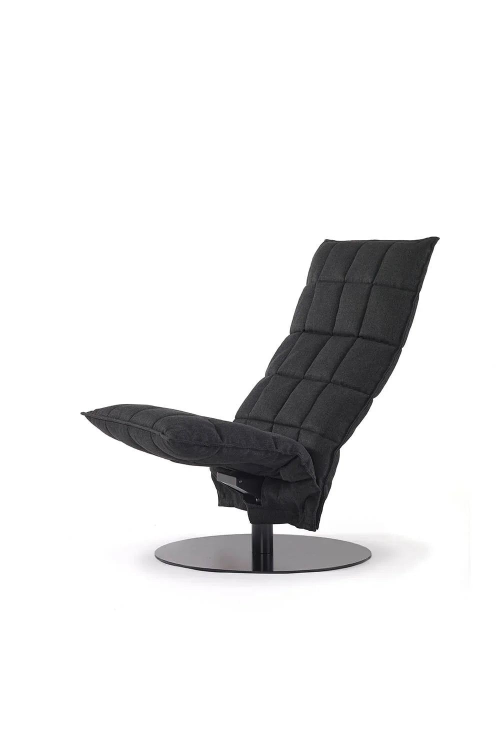 Narrow Swivel k chair with plate base