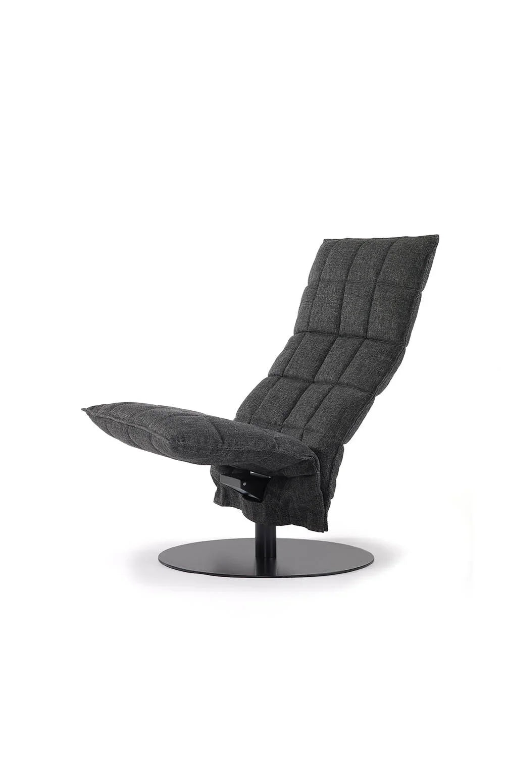 Narrow Swivel k chair with plate base