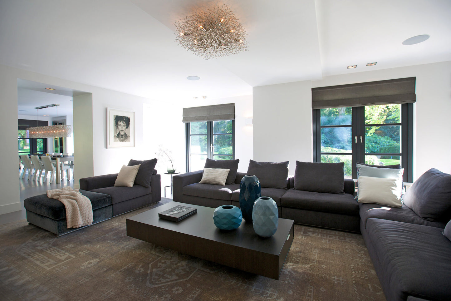 Hollywood Ceiling Lamp Round