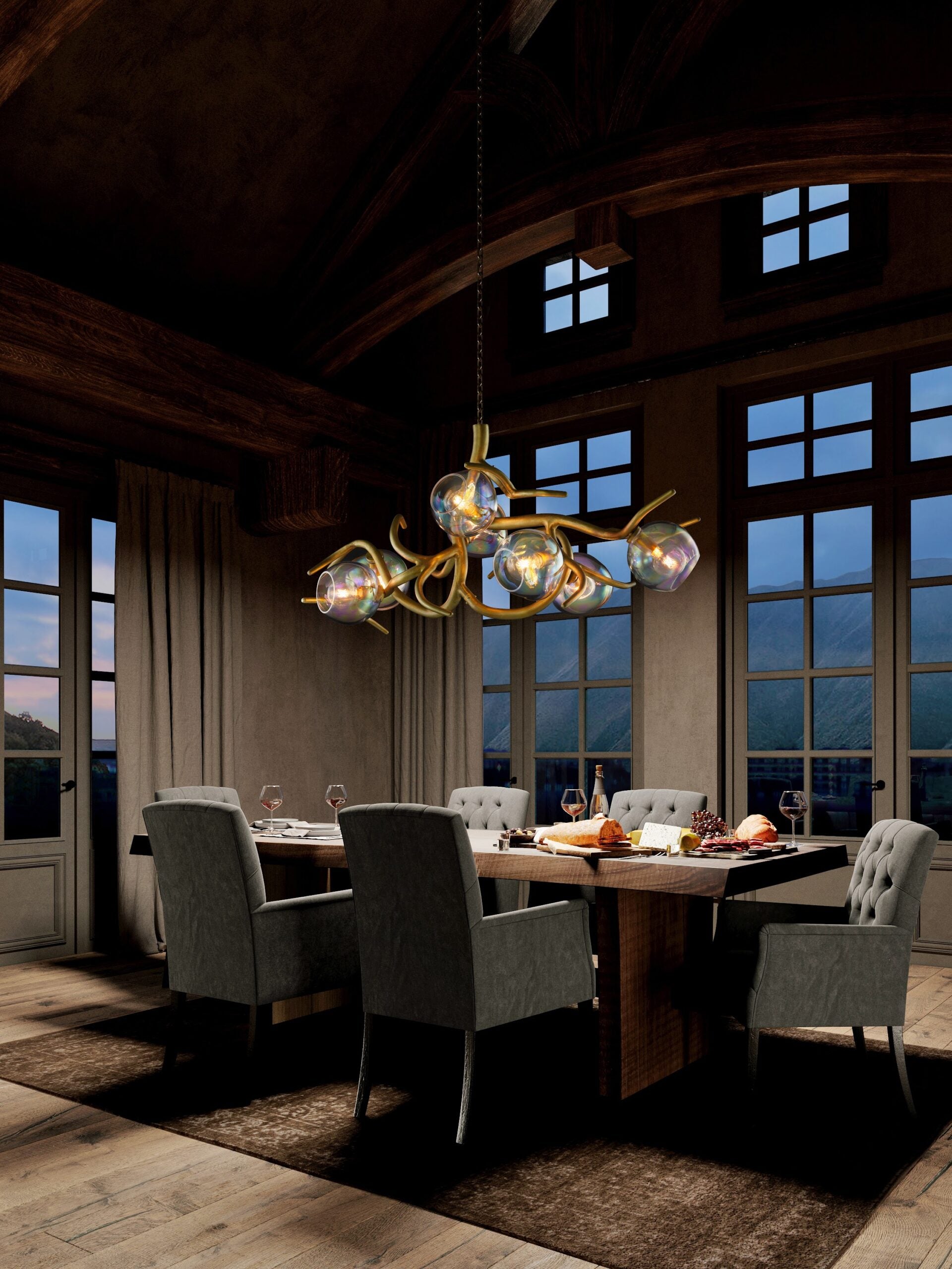 Ersa Chandelier Oval