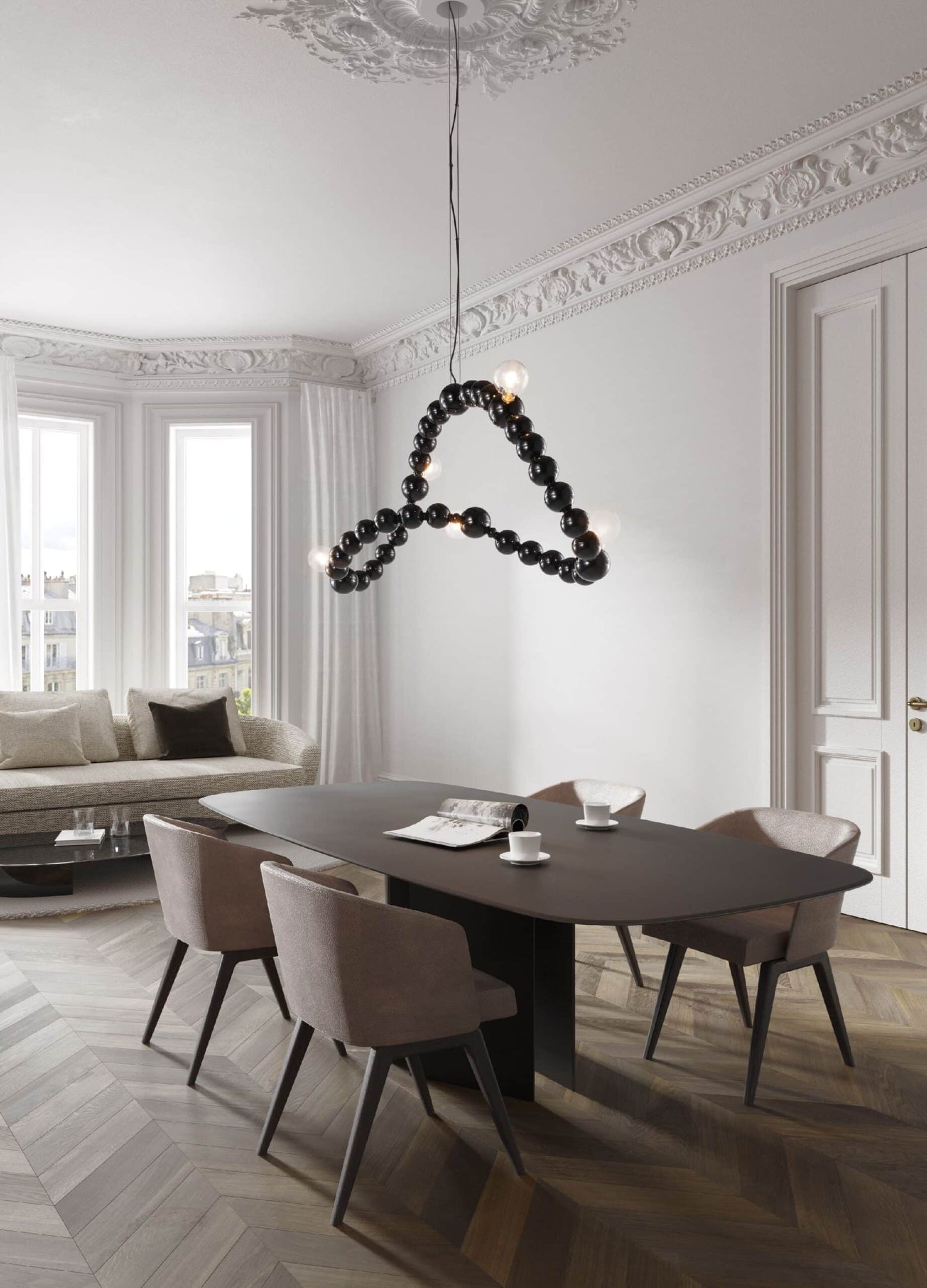 Bella Chandelier Horizontal