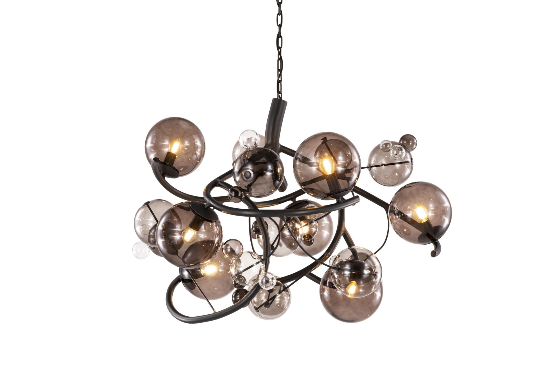 Bubbles Twilight Chandelier Round