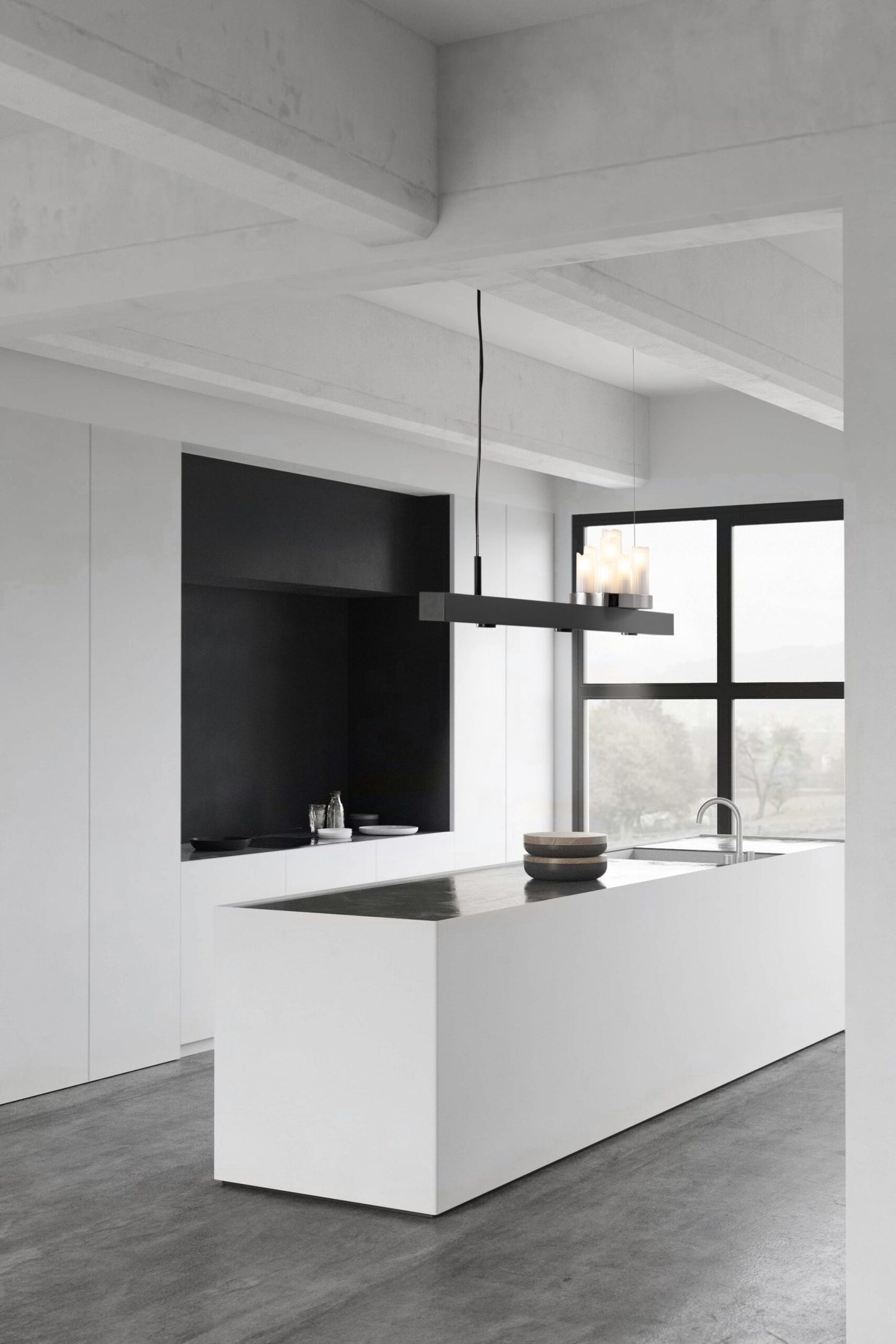 Soirée Hanging Lamp Long