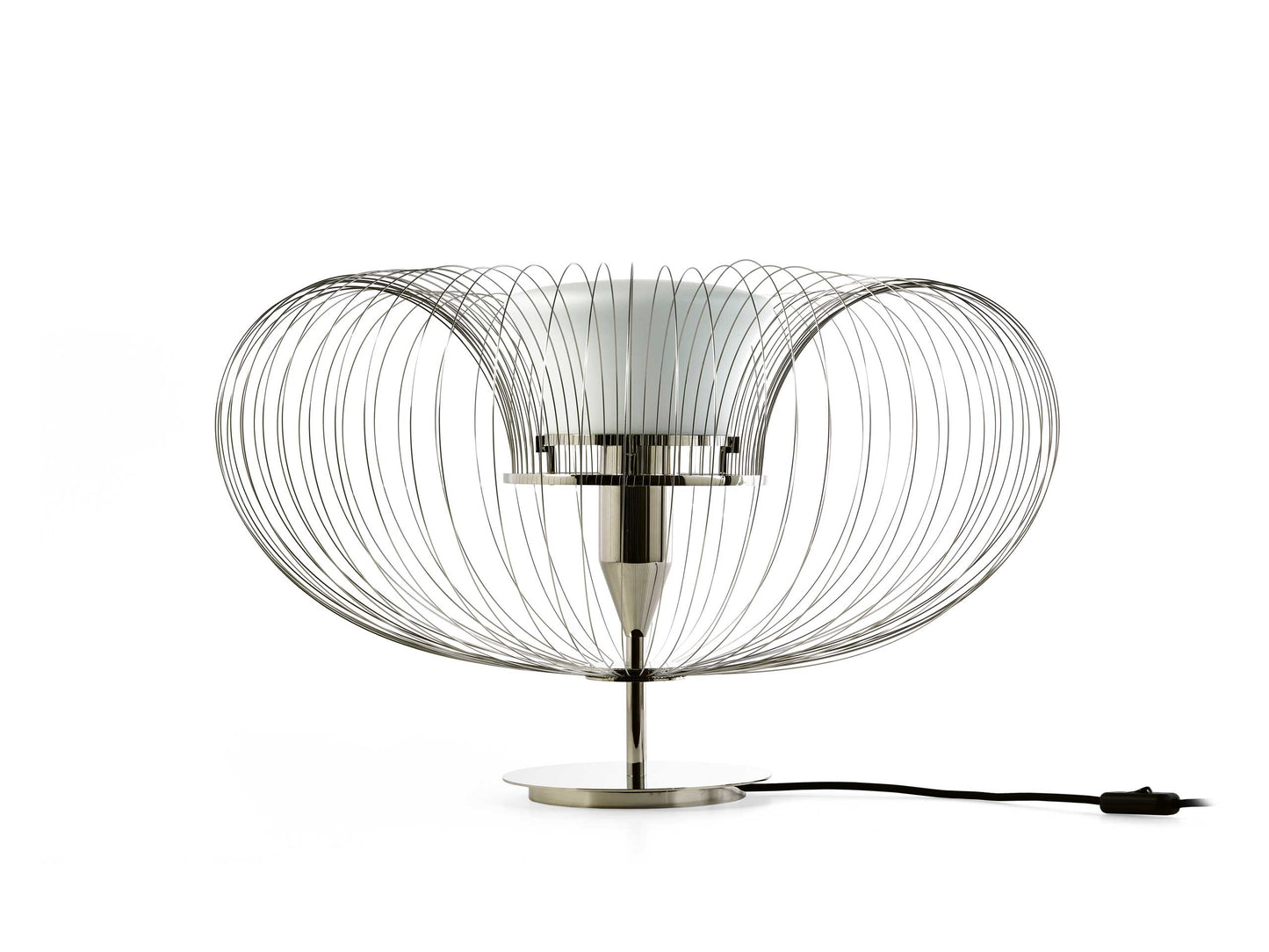 Steel Flower Table Lamp