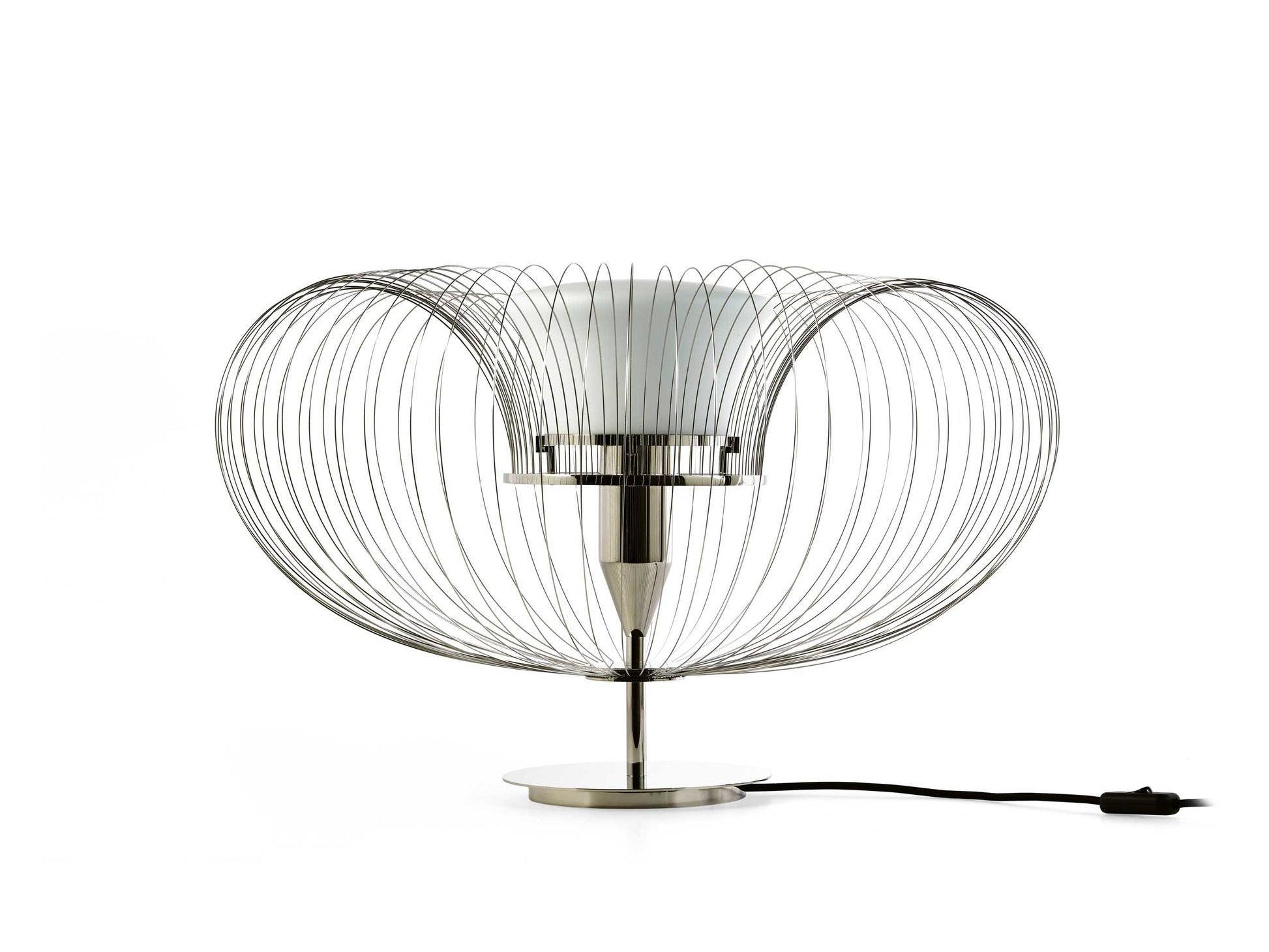 Steel Flower Table Lamp
