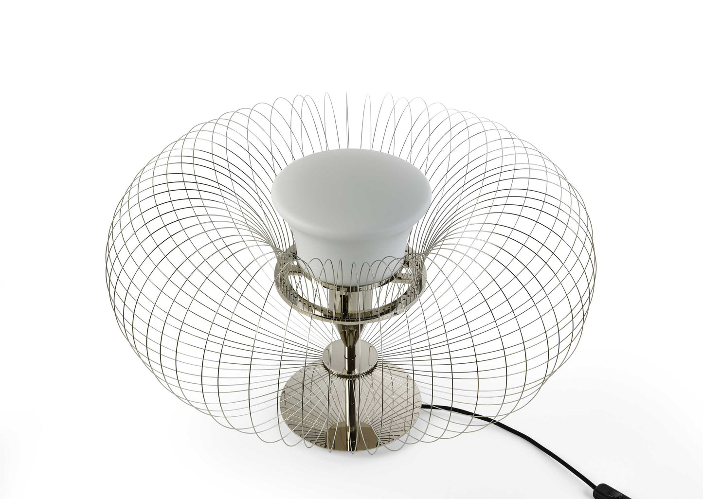 Steel Flower Table Lamp