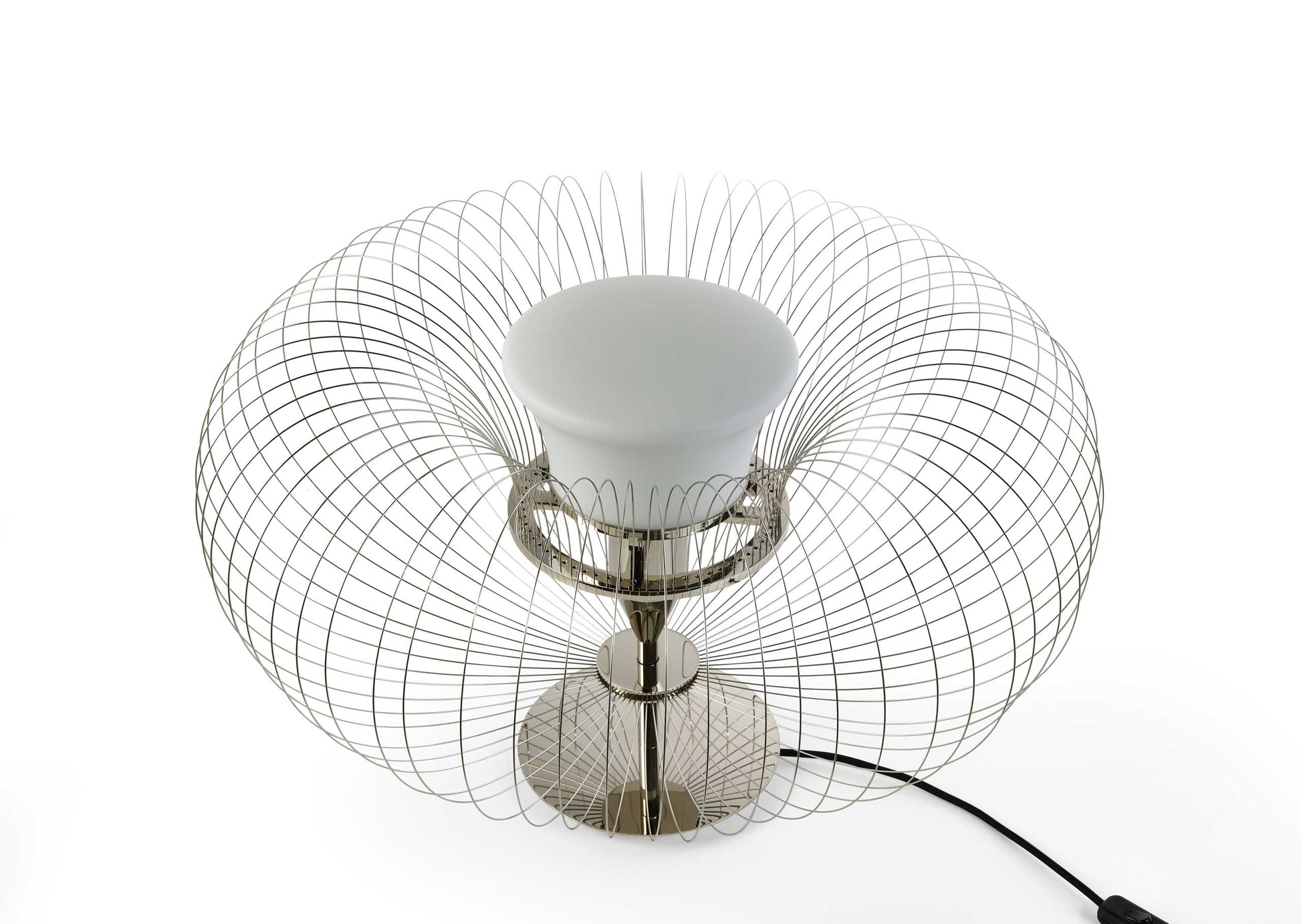 Steel Flower Table Lamp