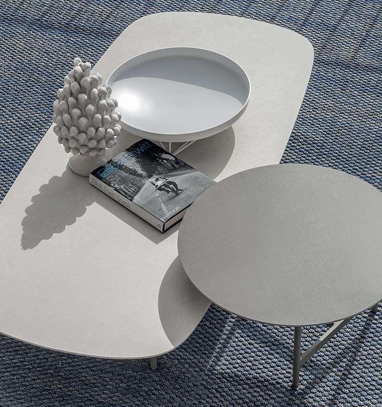Calipso Rectangular Coffee Table 80X35 H7