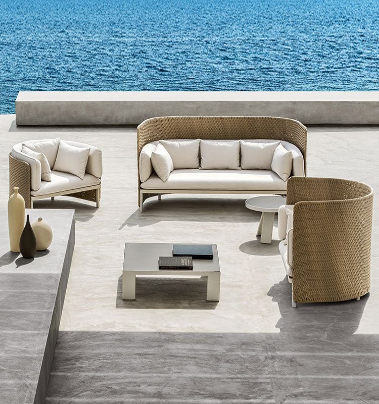 Esedra Highback Lounge Armchair