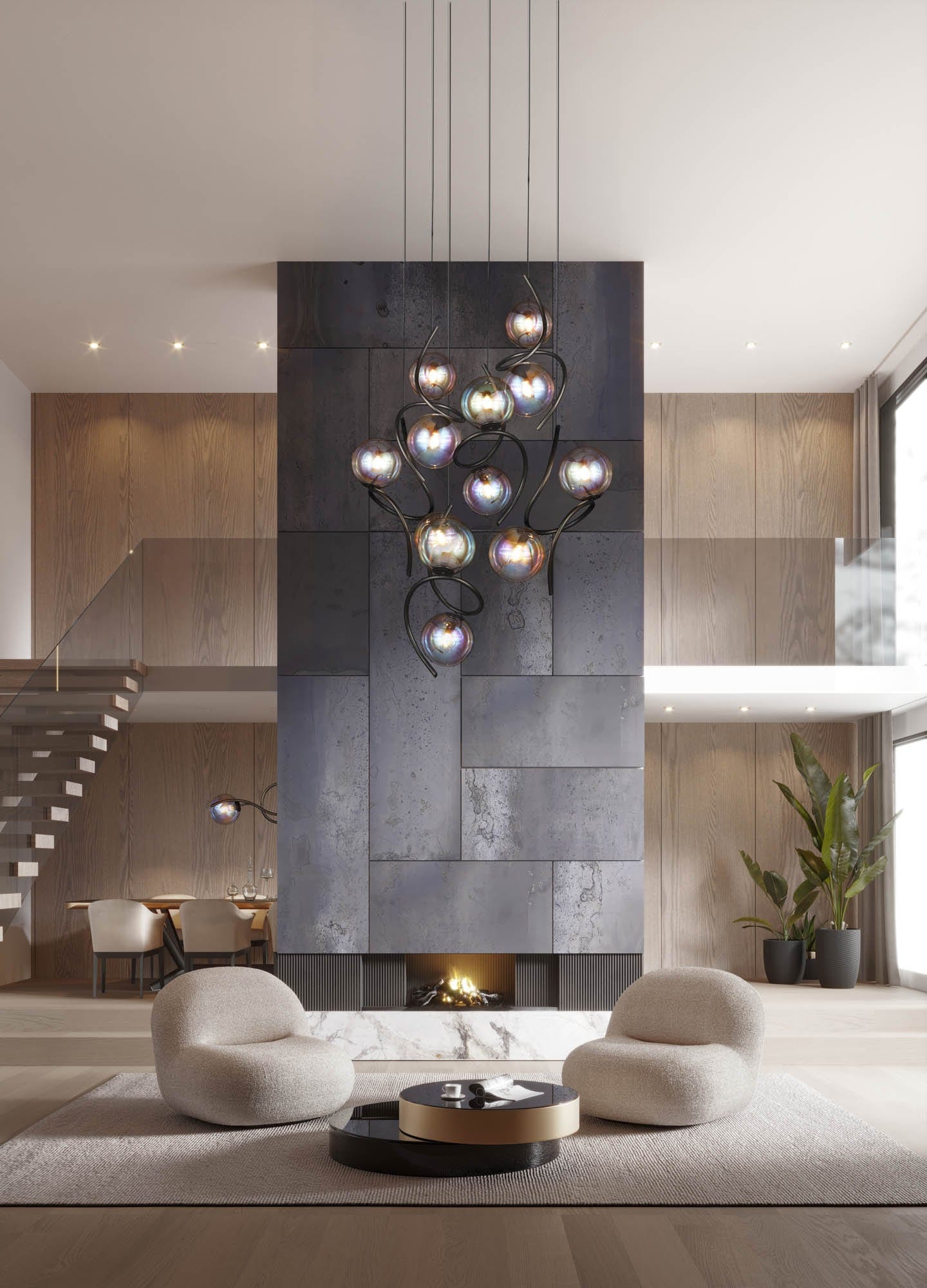 Ballet Hanging Lamp Vertical