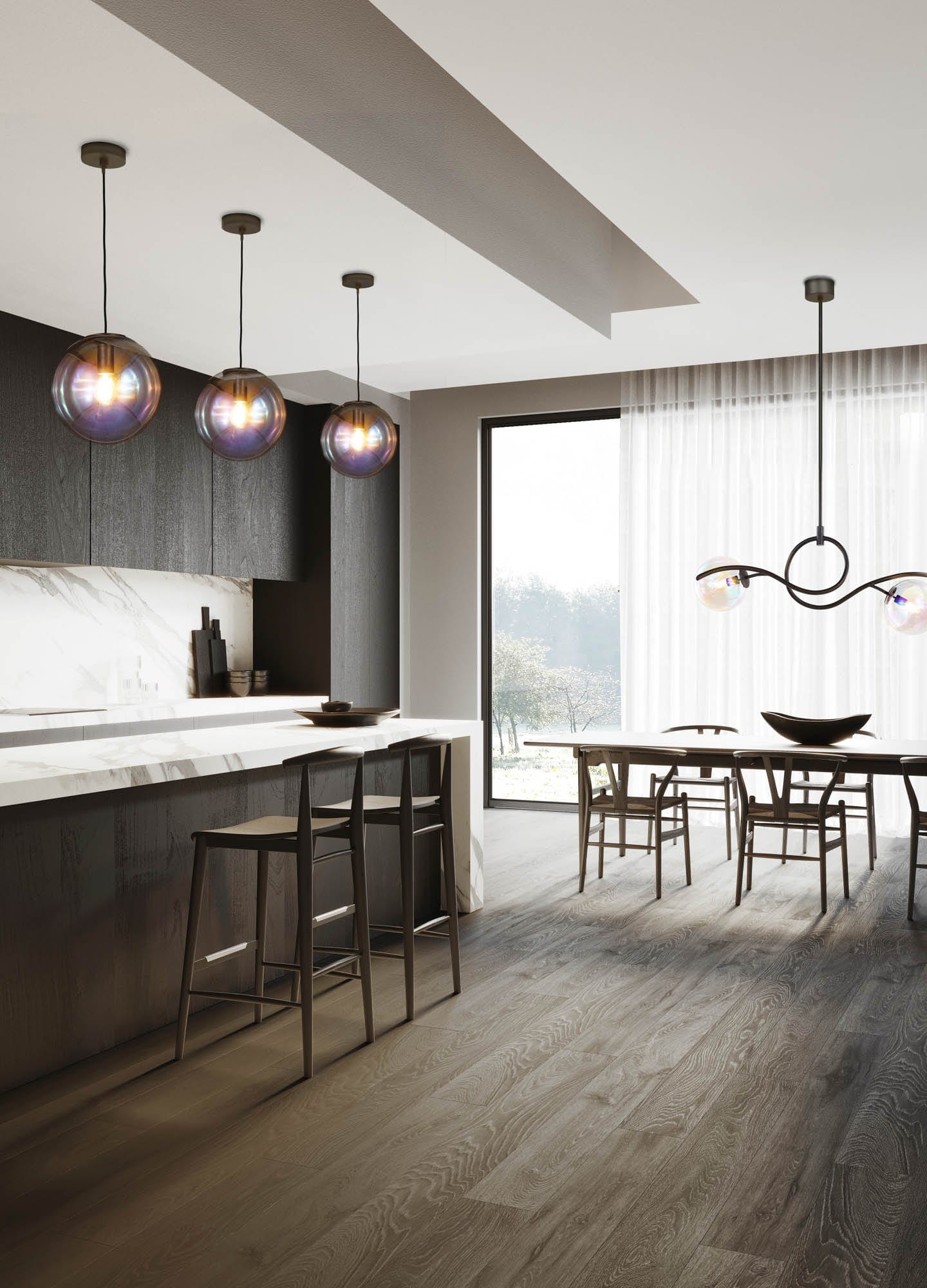 Ballet Hanging Lamp Horizontal