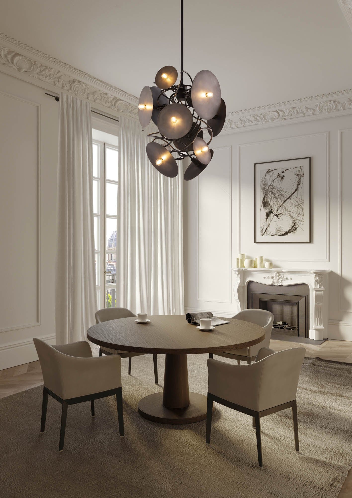 Solis Chandelier Conical