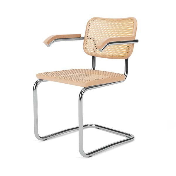 Breuer Cesca Armchair - Woven Cane