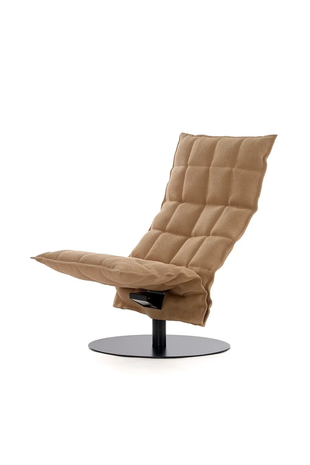 Narrow Swivel k chair with plate base