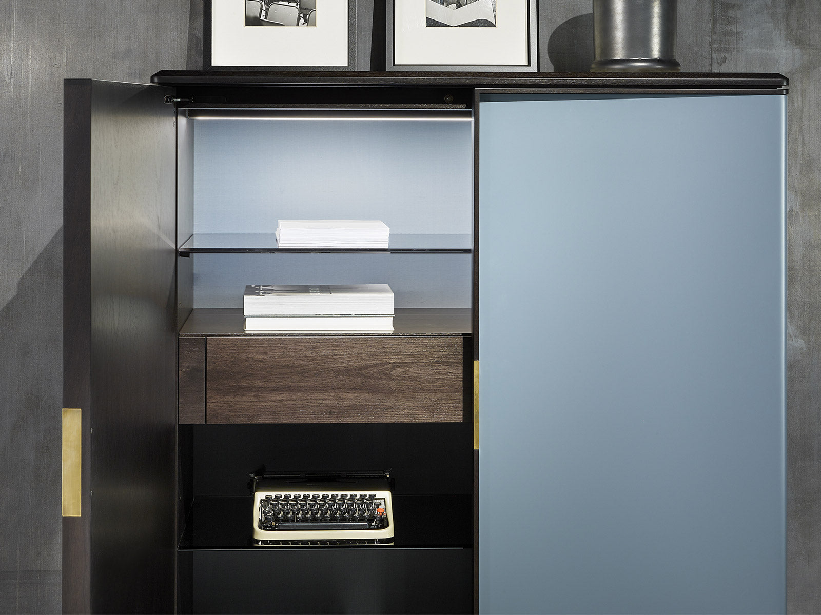 Oblique Cabinet High