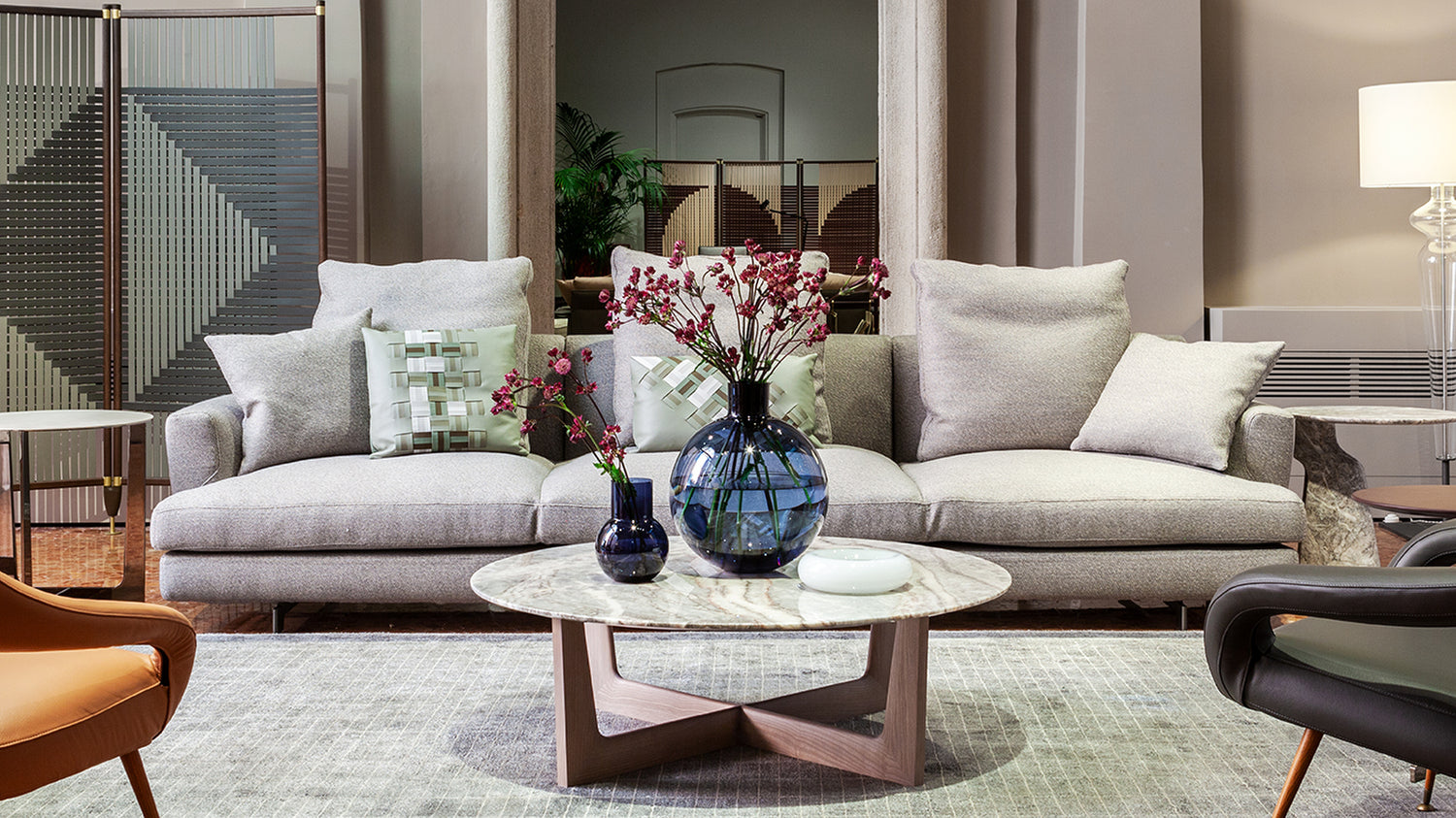 Blue Pallo Medium Vase