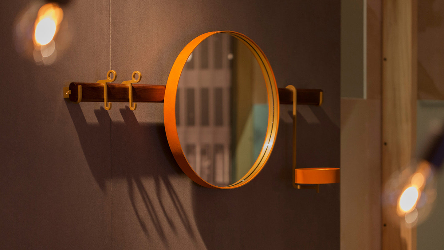 Ren Wall Mirror with hangers