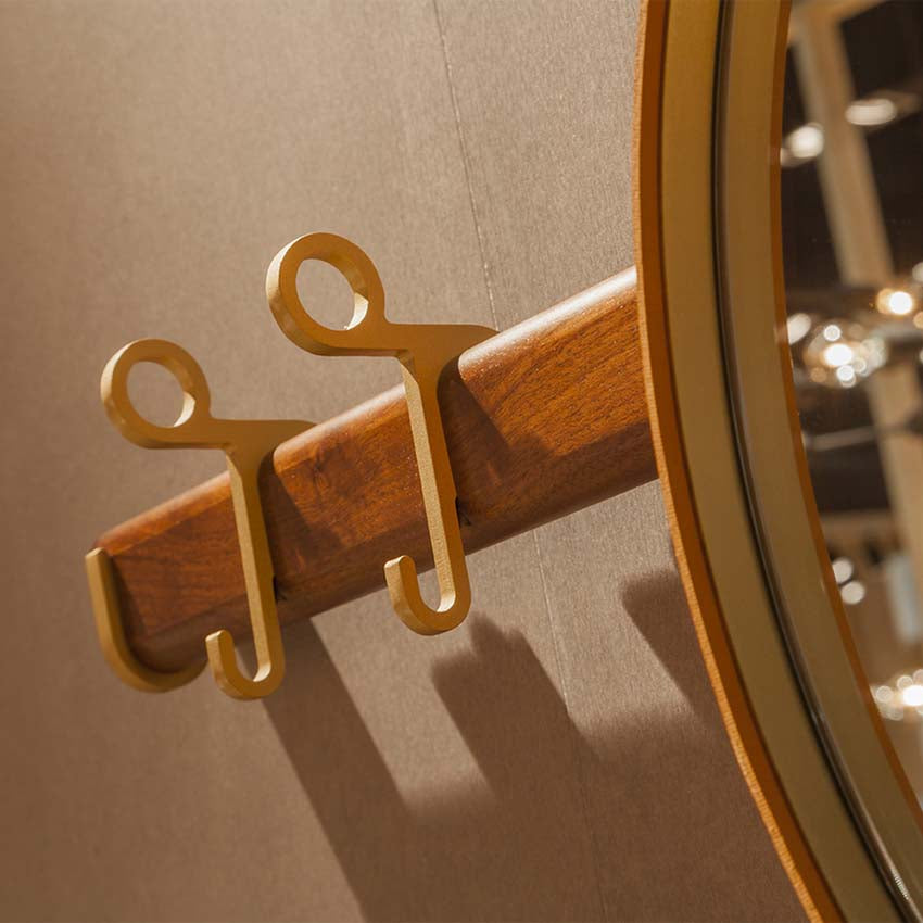 Ren Wall Mirror with hangers