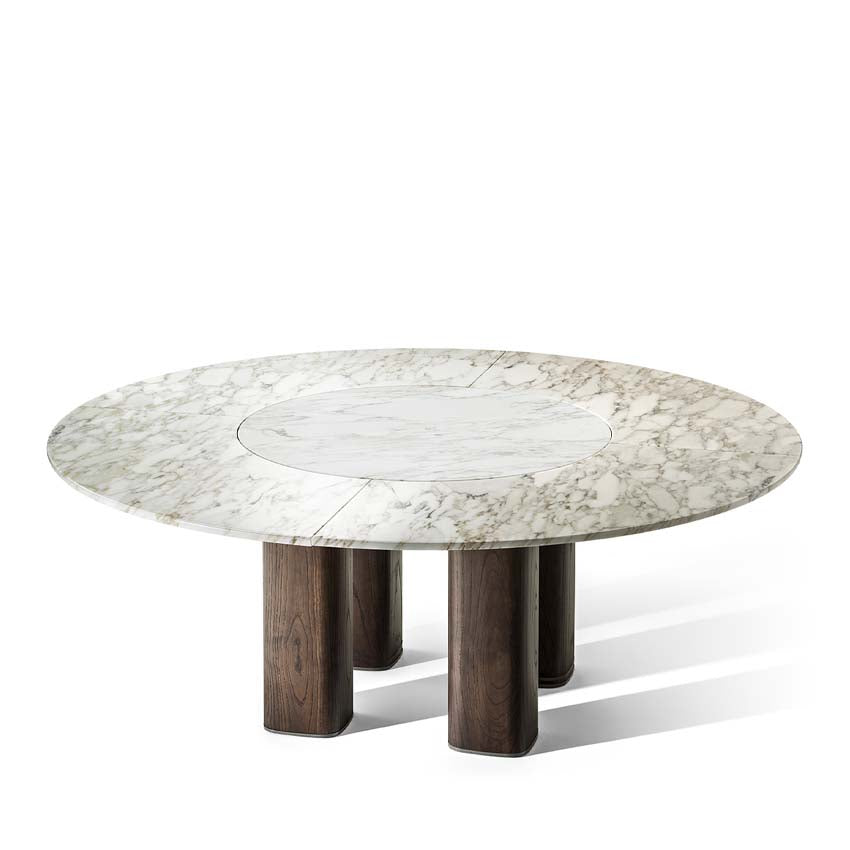 Jane Round Table With Lazy Susan