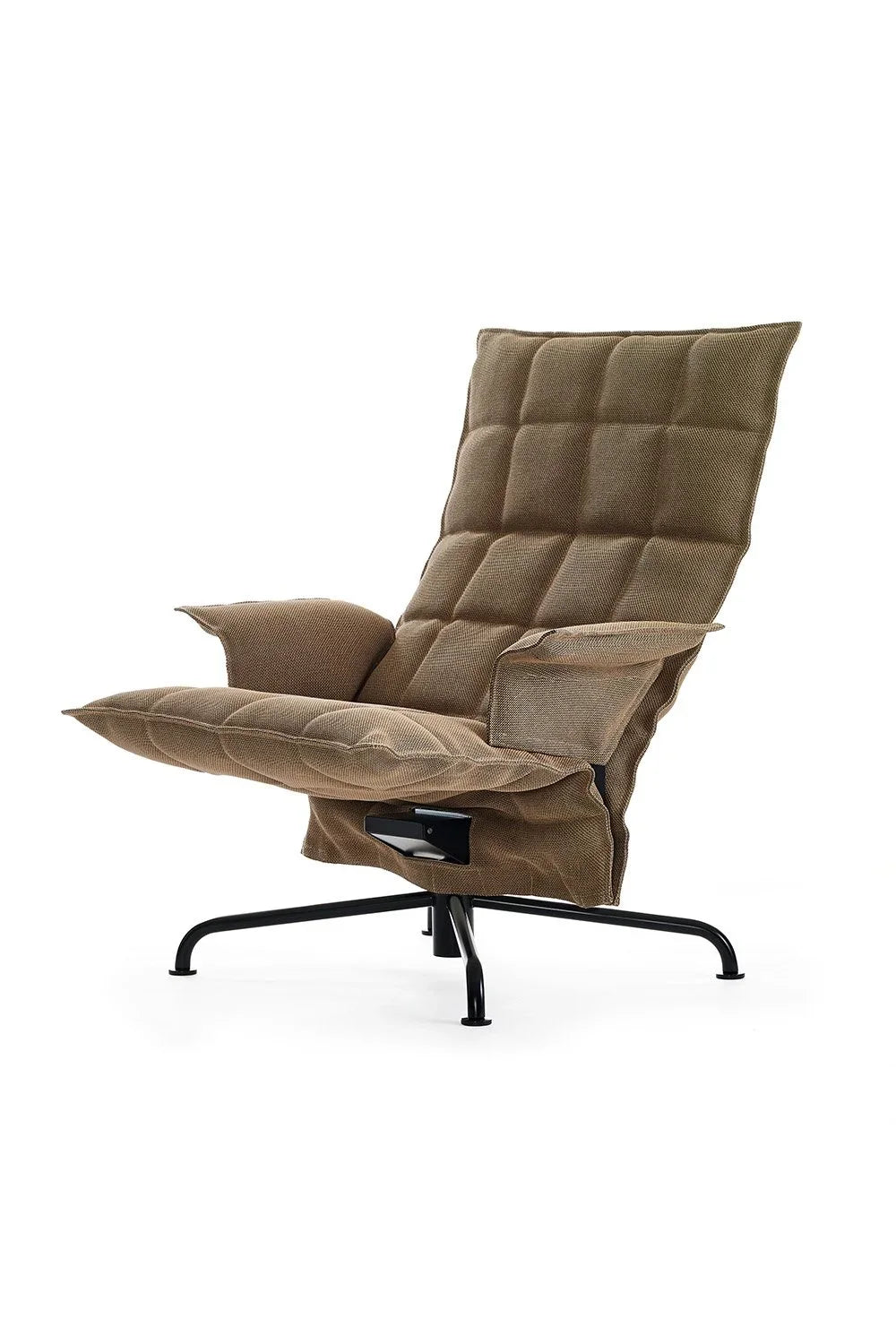 Swivel k Chair with armrests and star base