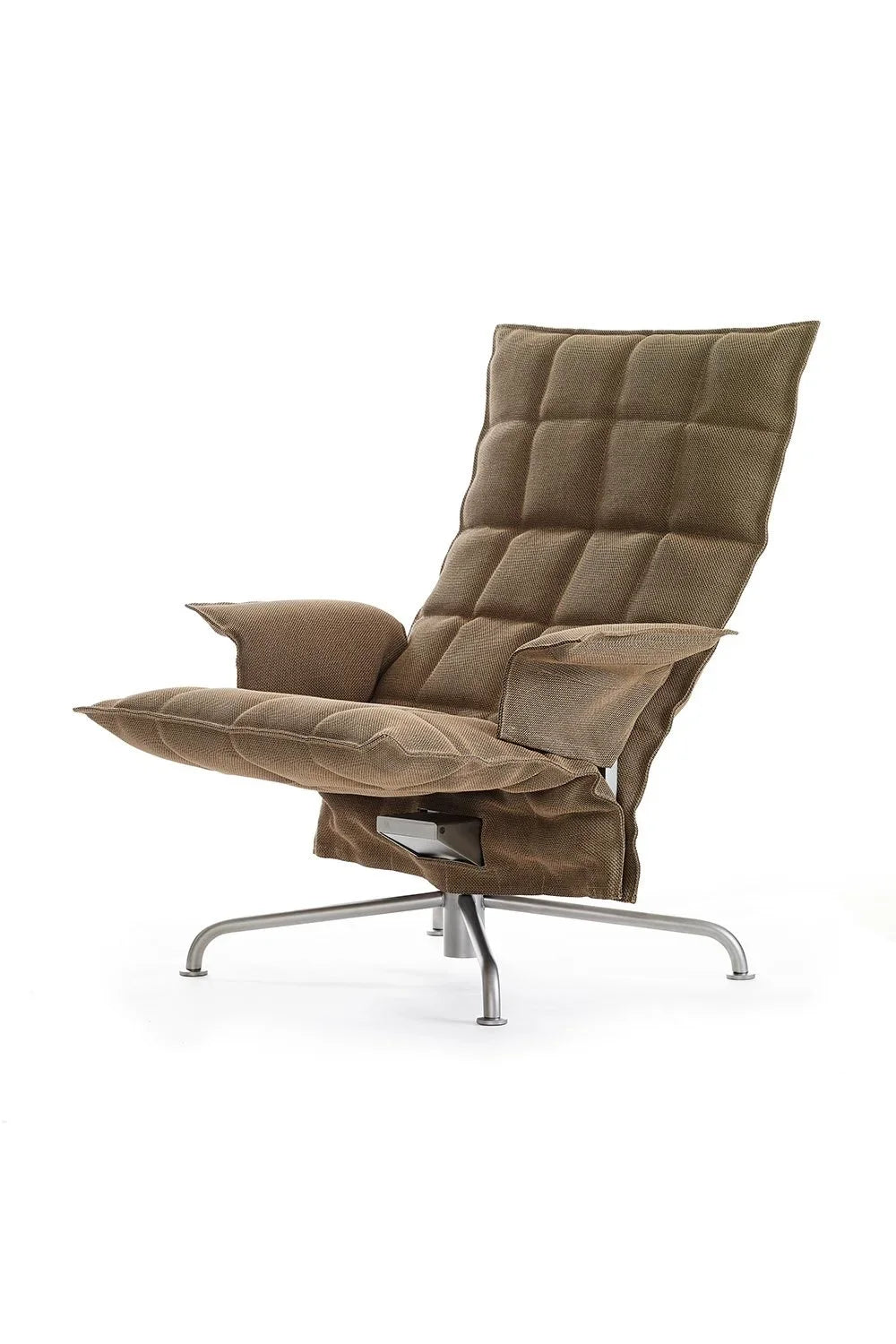 Swivel k Chair with armrests and star base