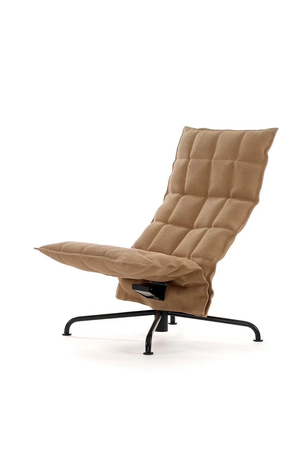 Wide Swivel k chair with plate base