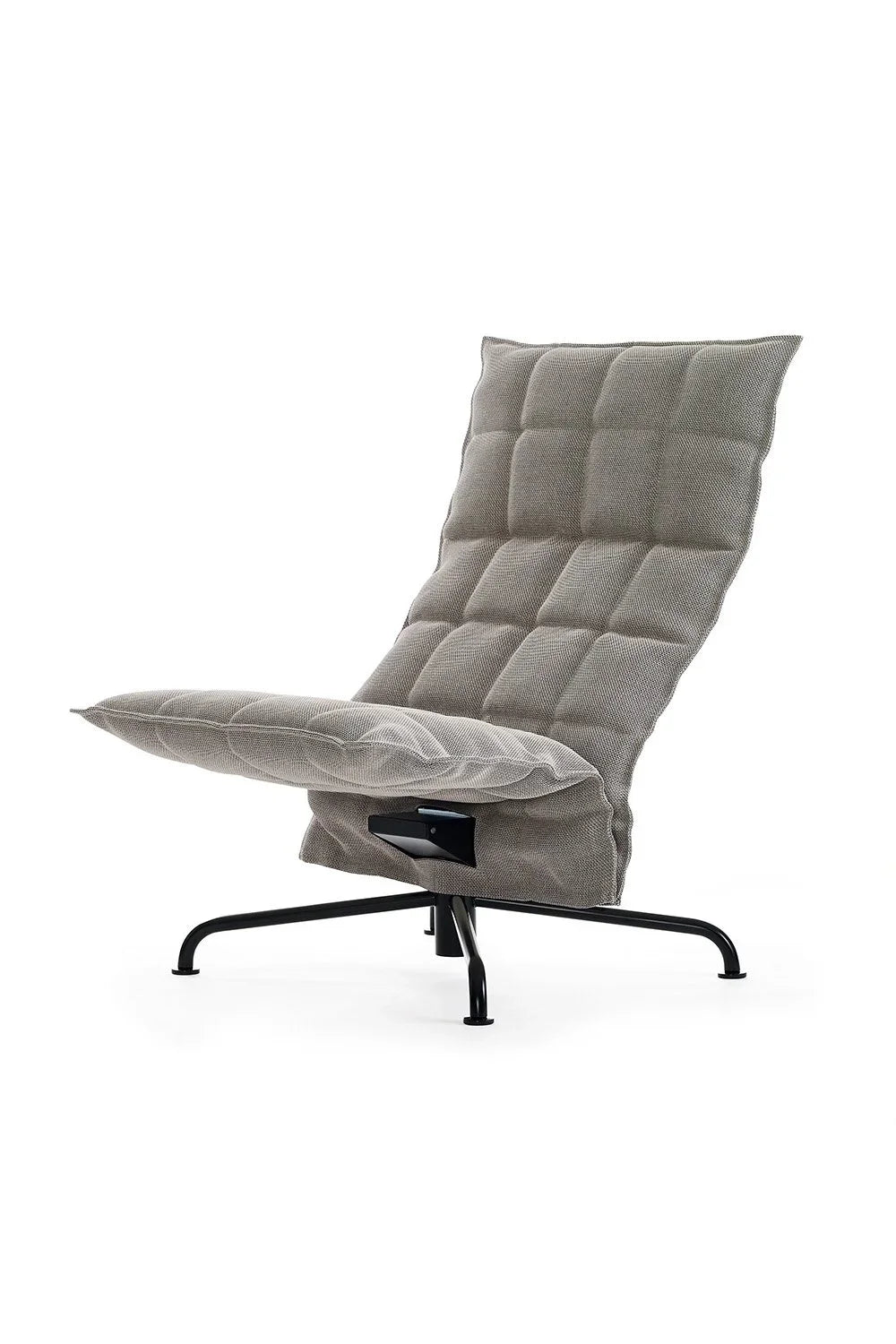 Wide Swivel k chair with plate base