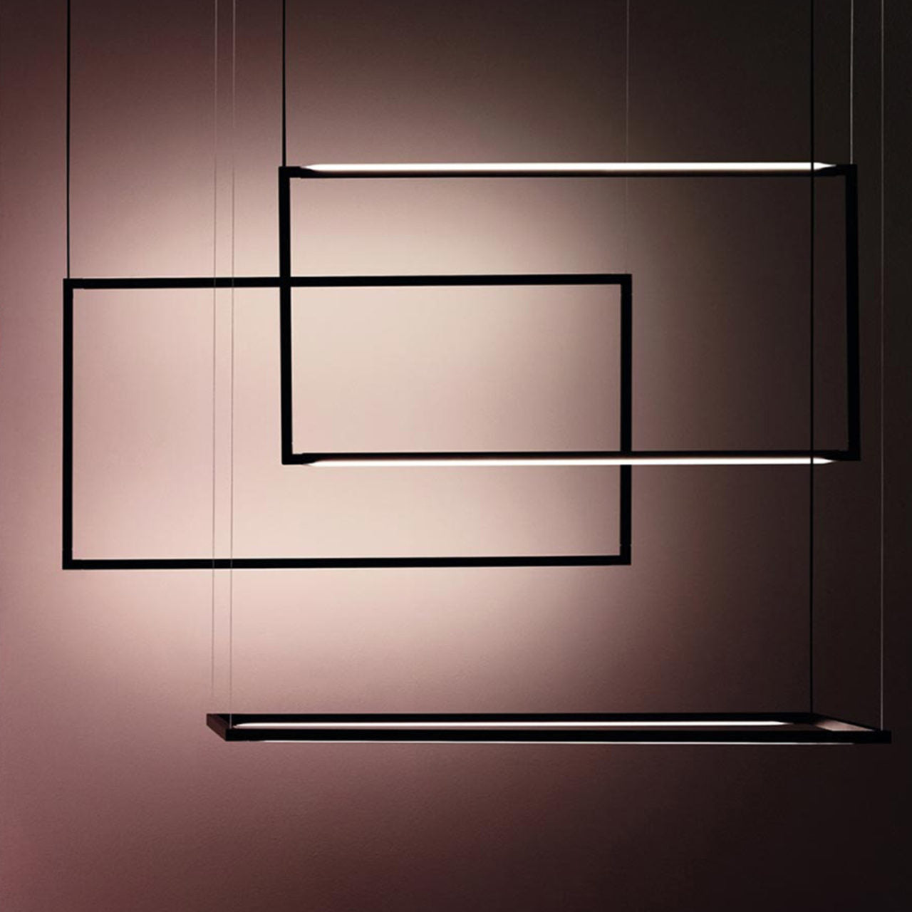 Spigolo Pendant Horizontal Ceiling Light