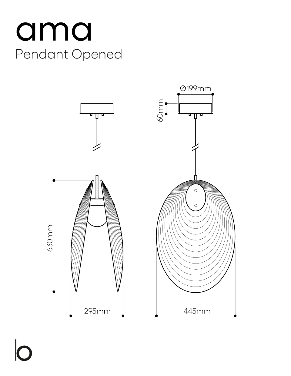 Ama Pendant Light