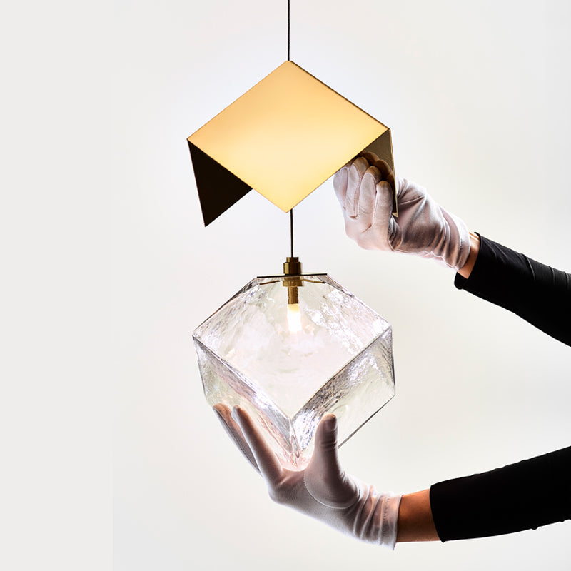 Pyrite Chandelier Light
