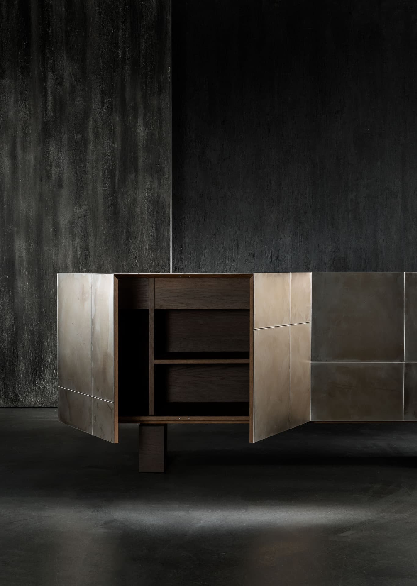 Slim Side High Sideboard