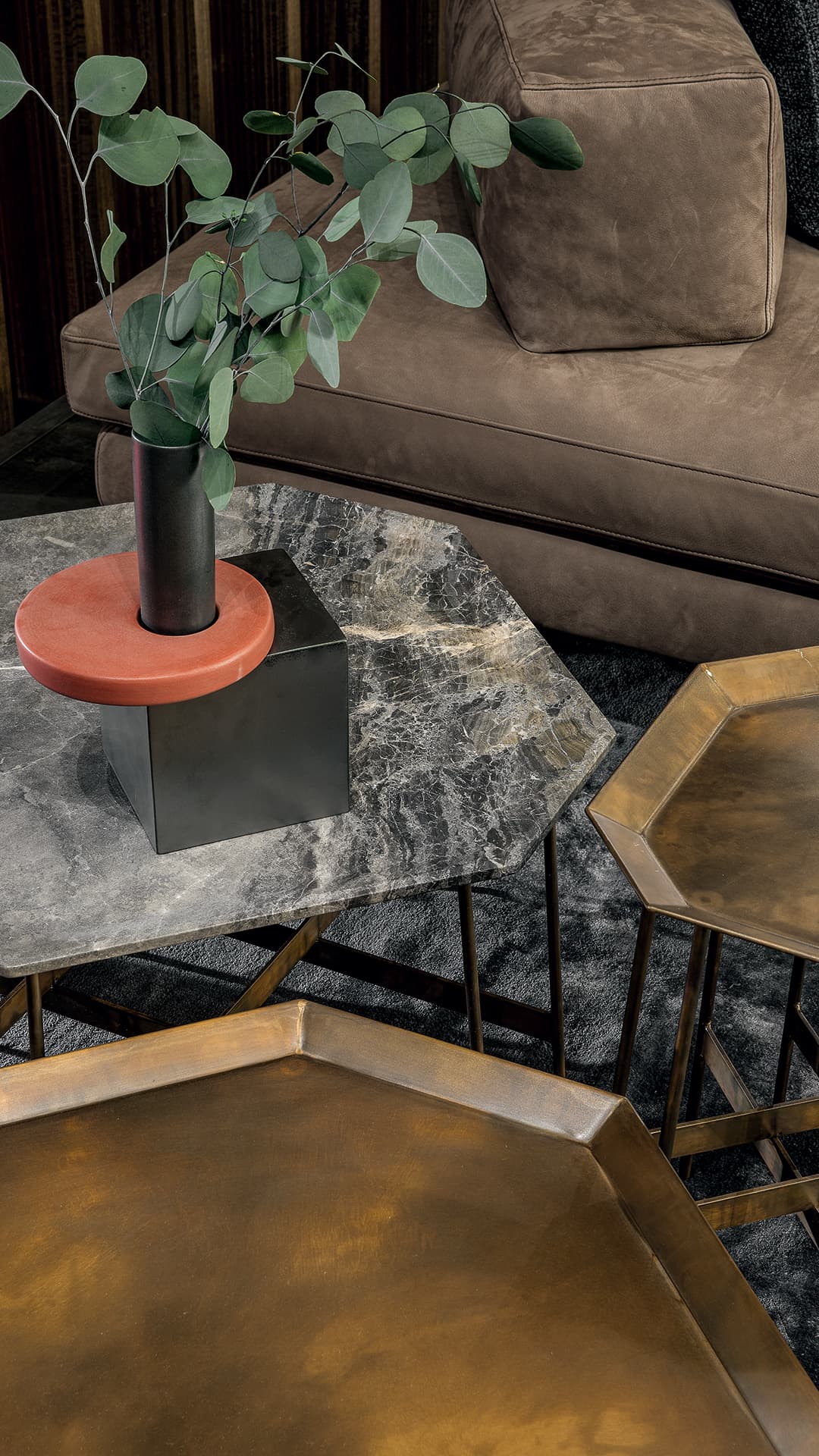 Octagon Side Table