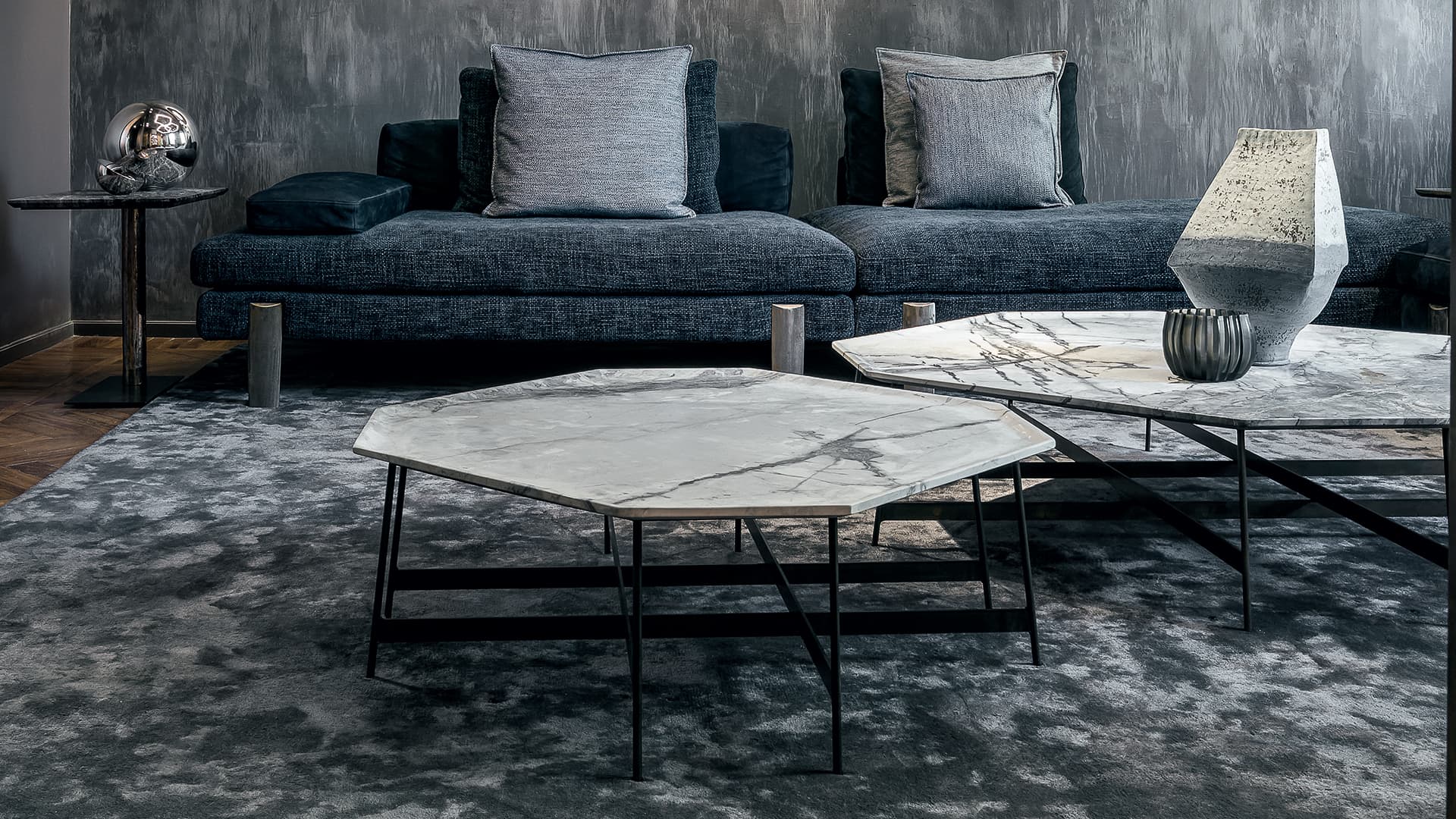 Octagon Side Table