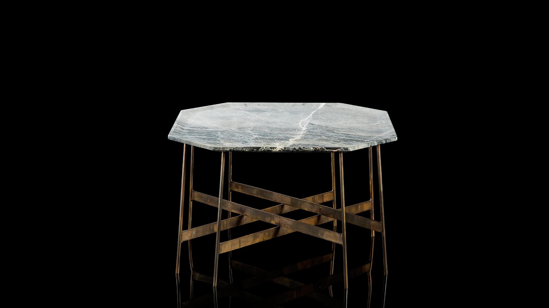 Octagon Side Table