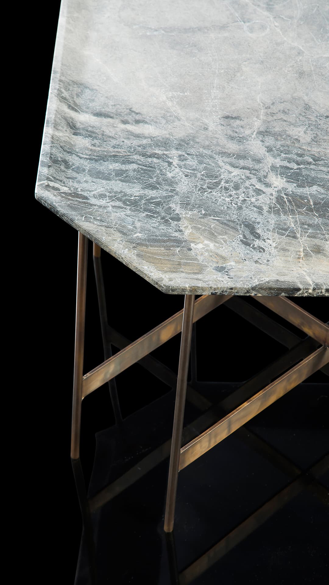 Octagon Side Table