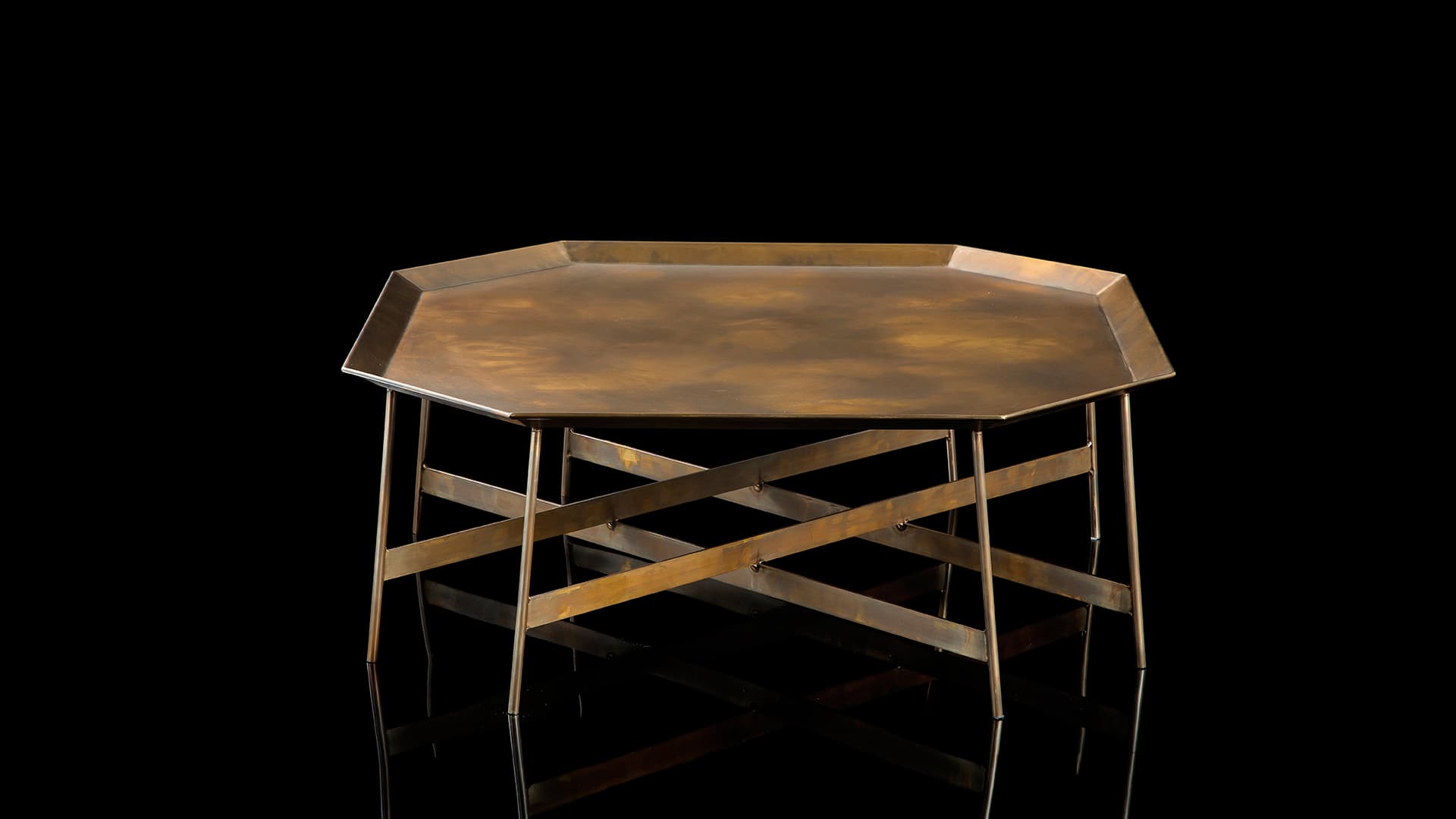 Octagon Side Table
