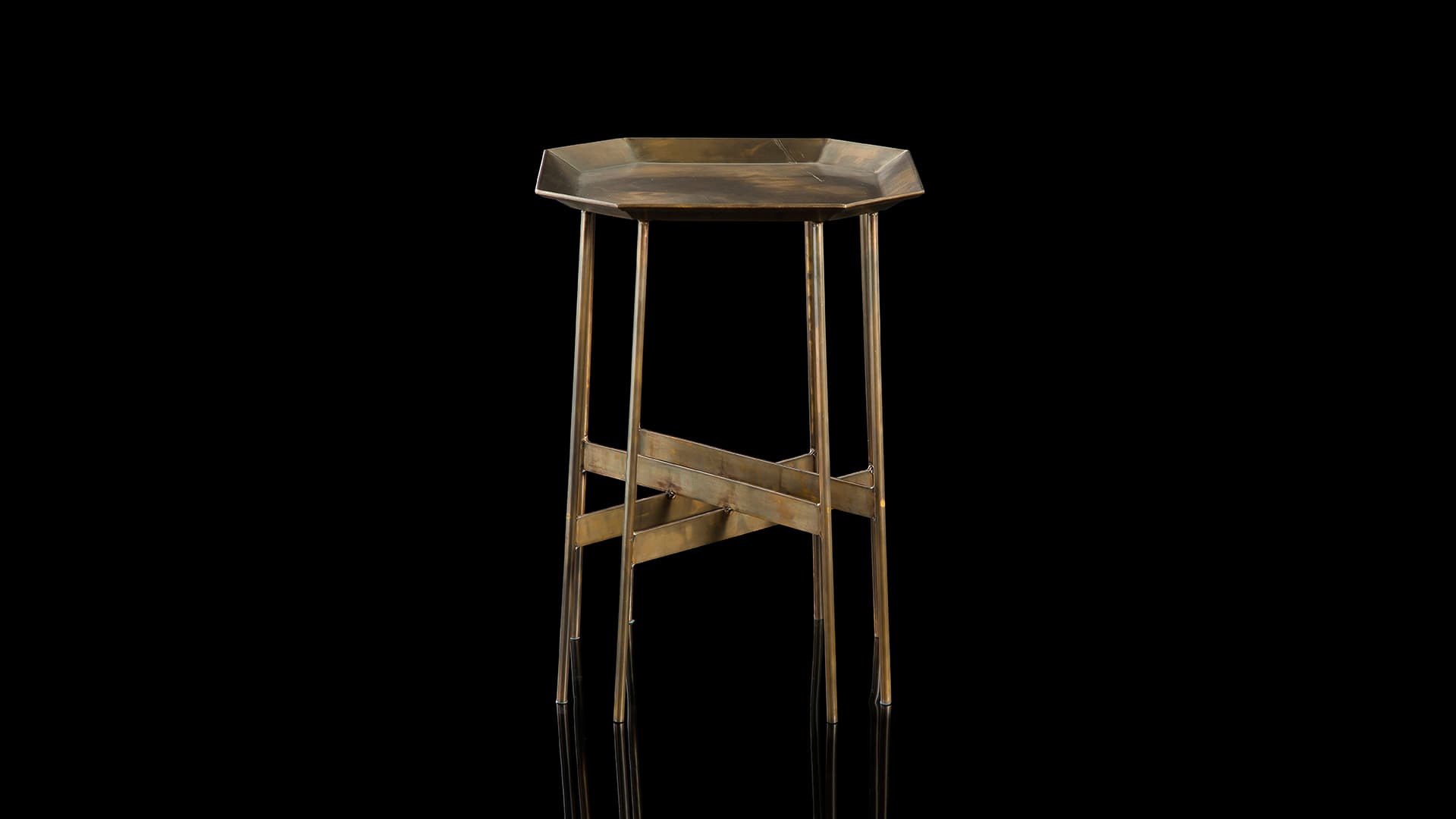 Octagon Side Table