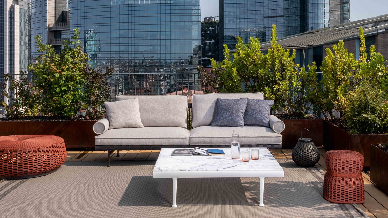 Lepli Outdoor Ottoman 39 X 39