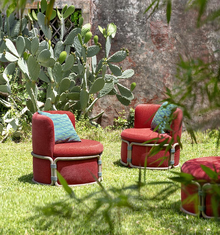 Rotin Lounge Armchair