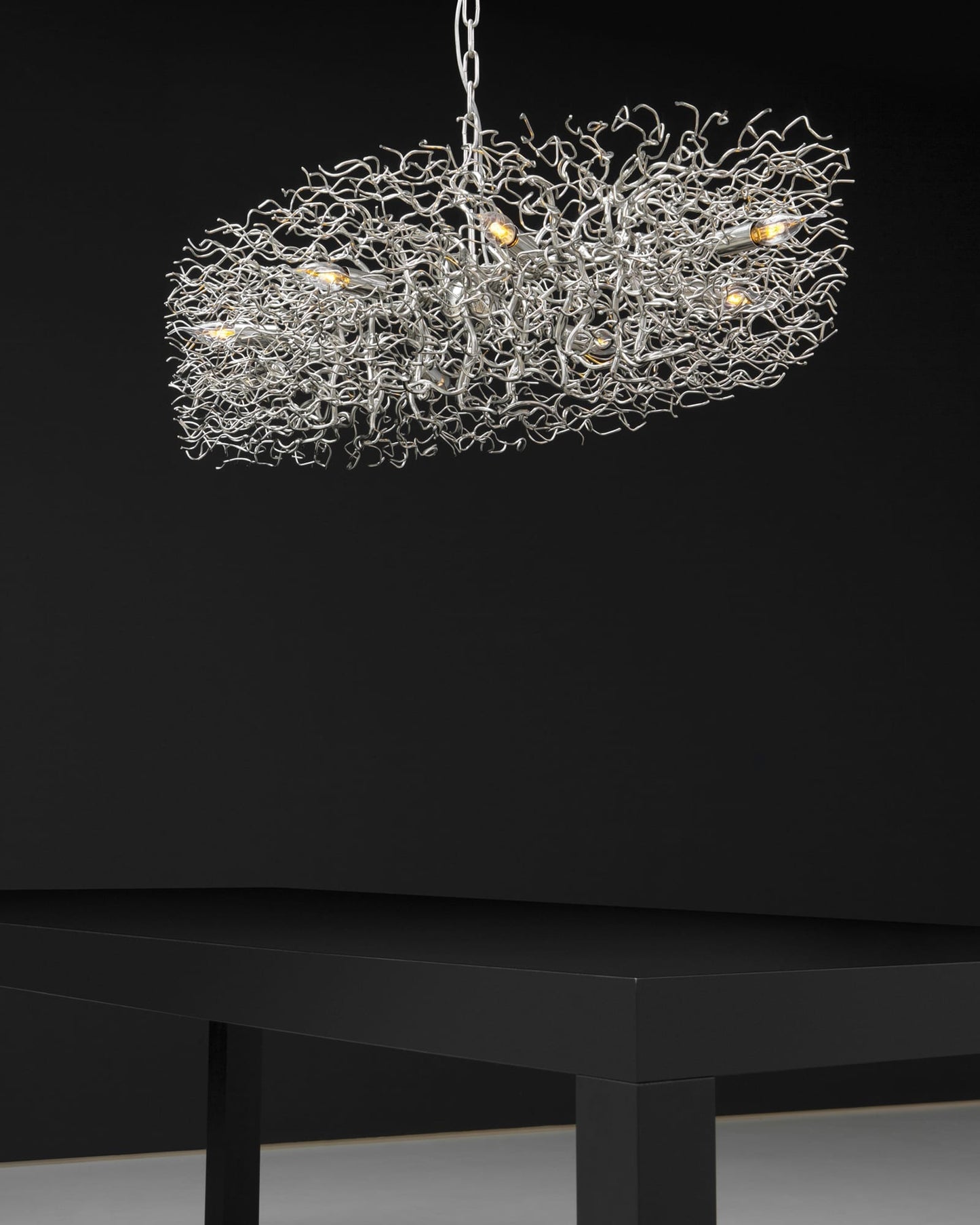 Hollywood Chandelier Oval