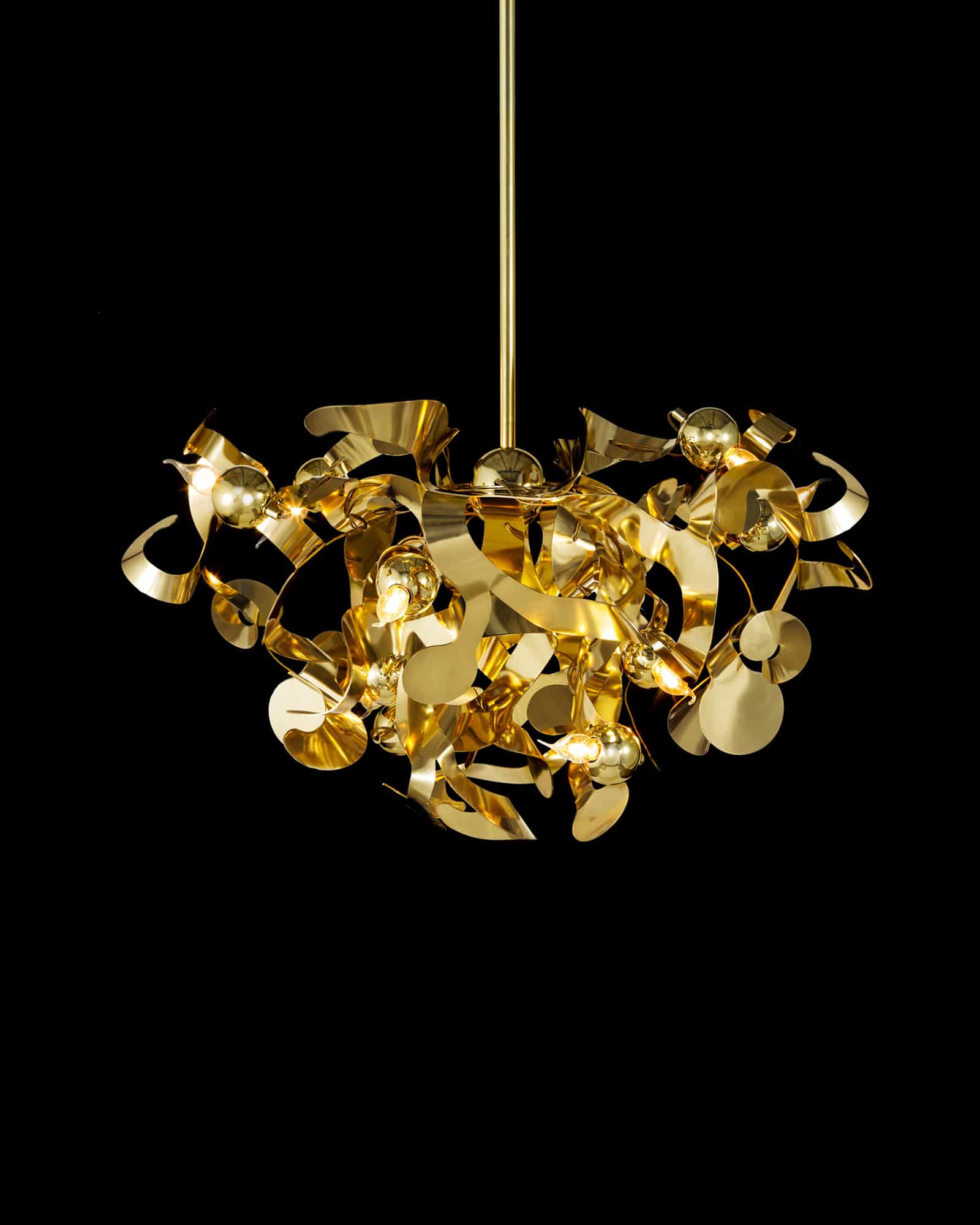 Kelp Chandelier Round