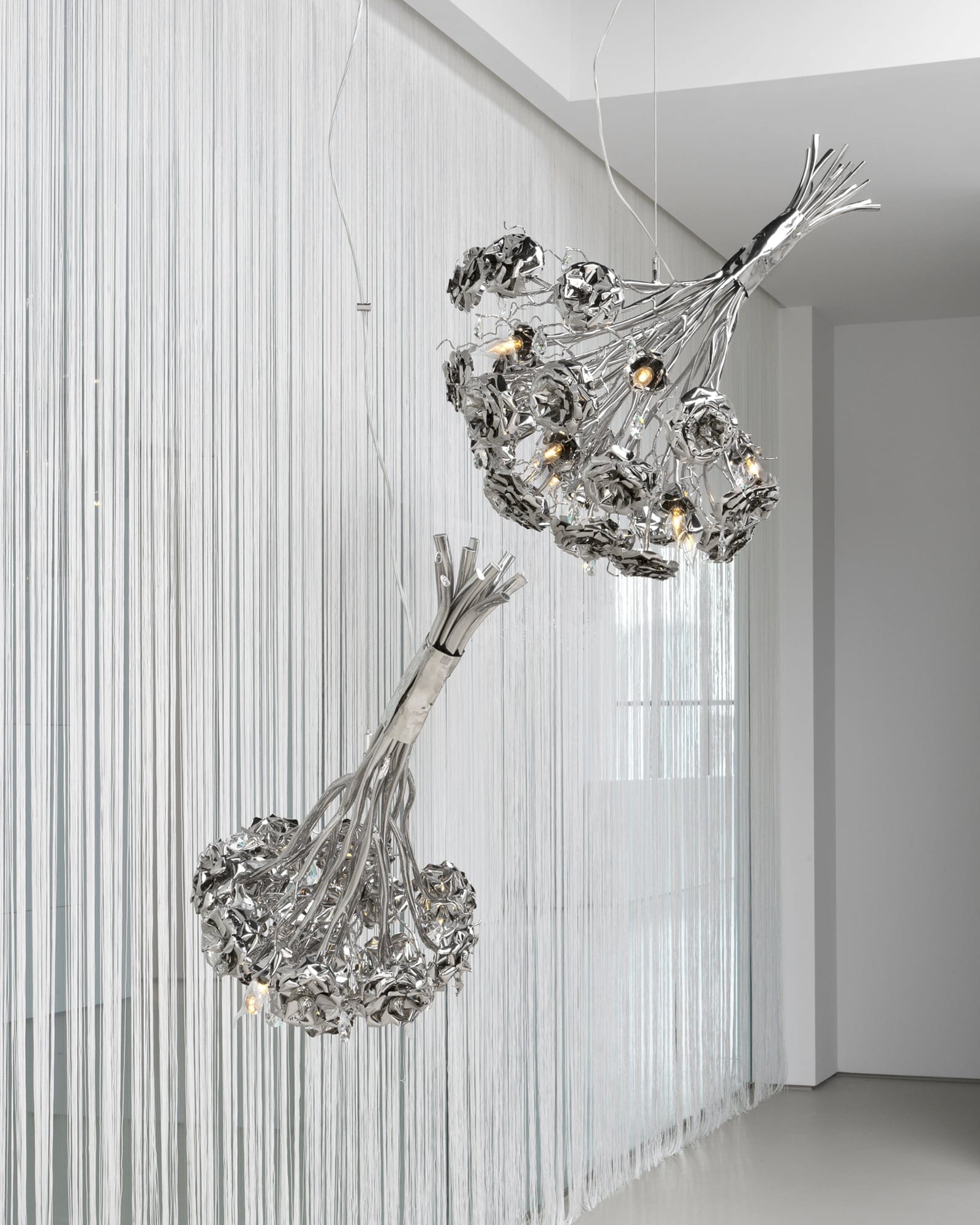 La Vie En Rose Bouquet Chandelier