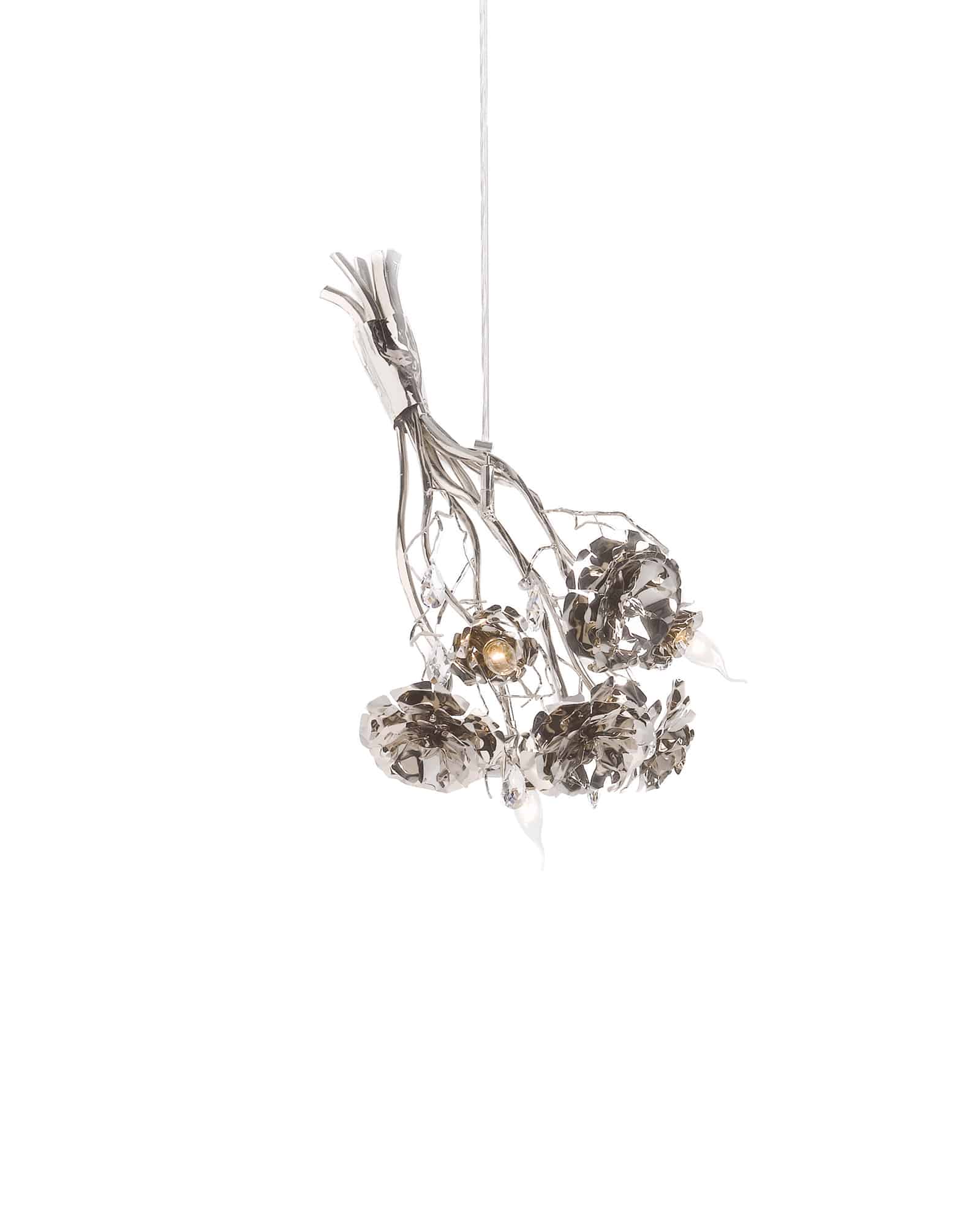 La Vie En Rose Bouquet Chandelier