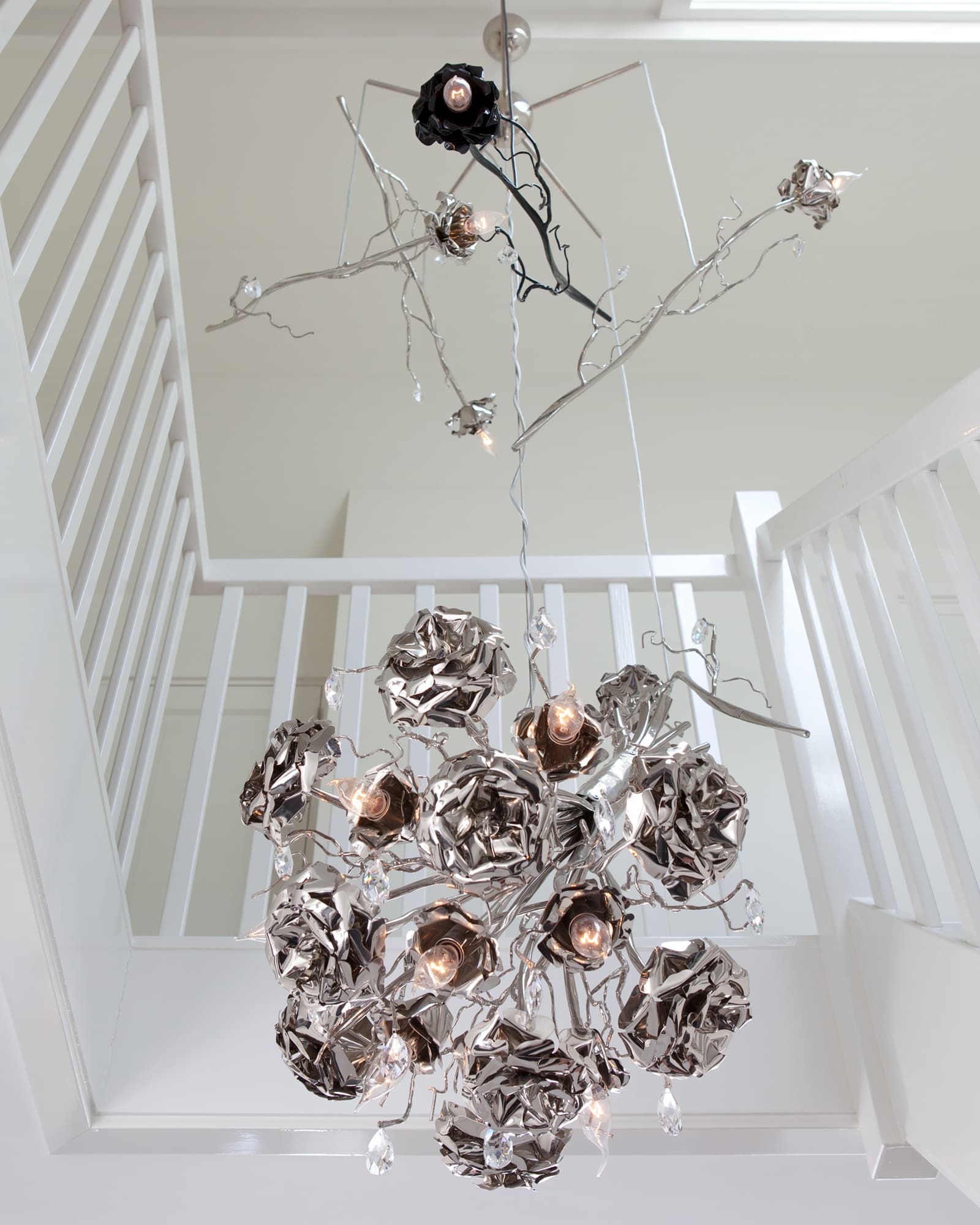 La Vie En Rose Bouquet Chandelier