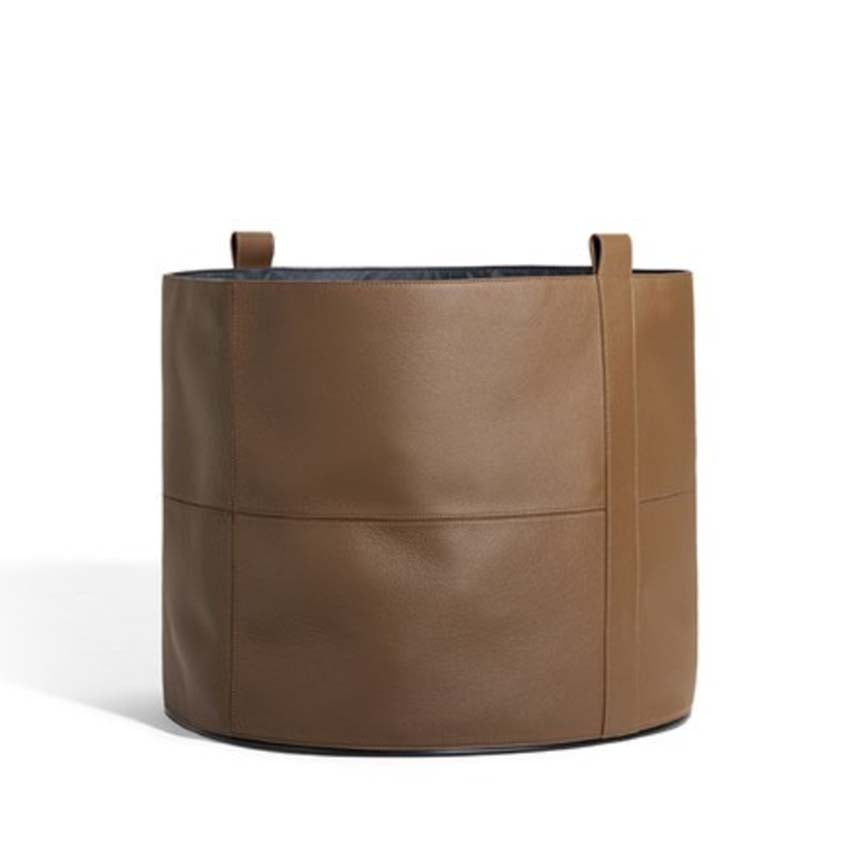 Leather Basket