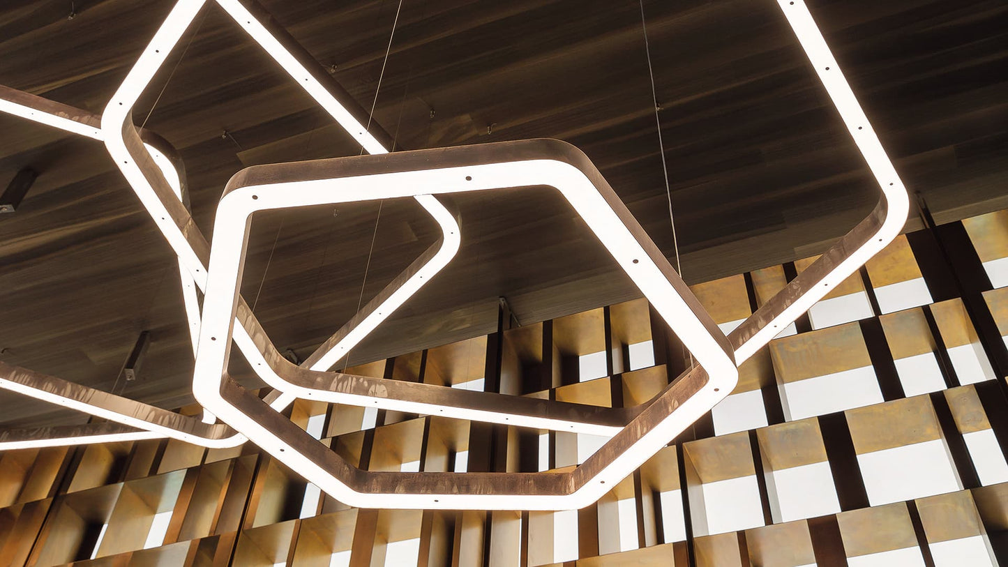 Light Ring Horizontal Polygonal