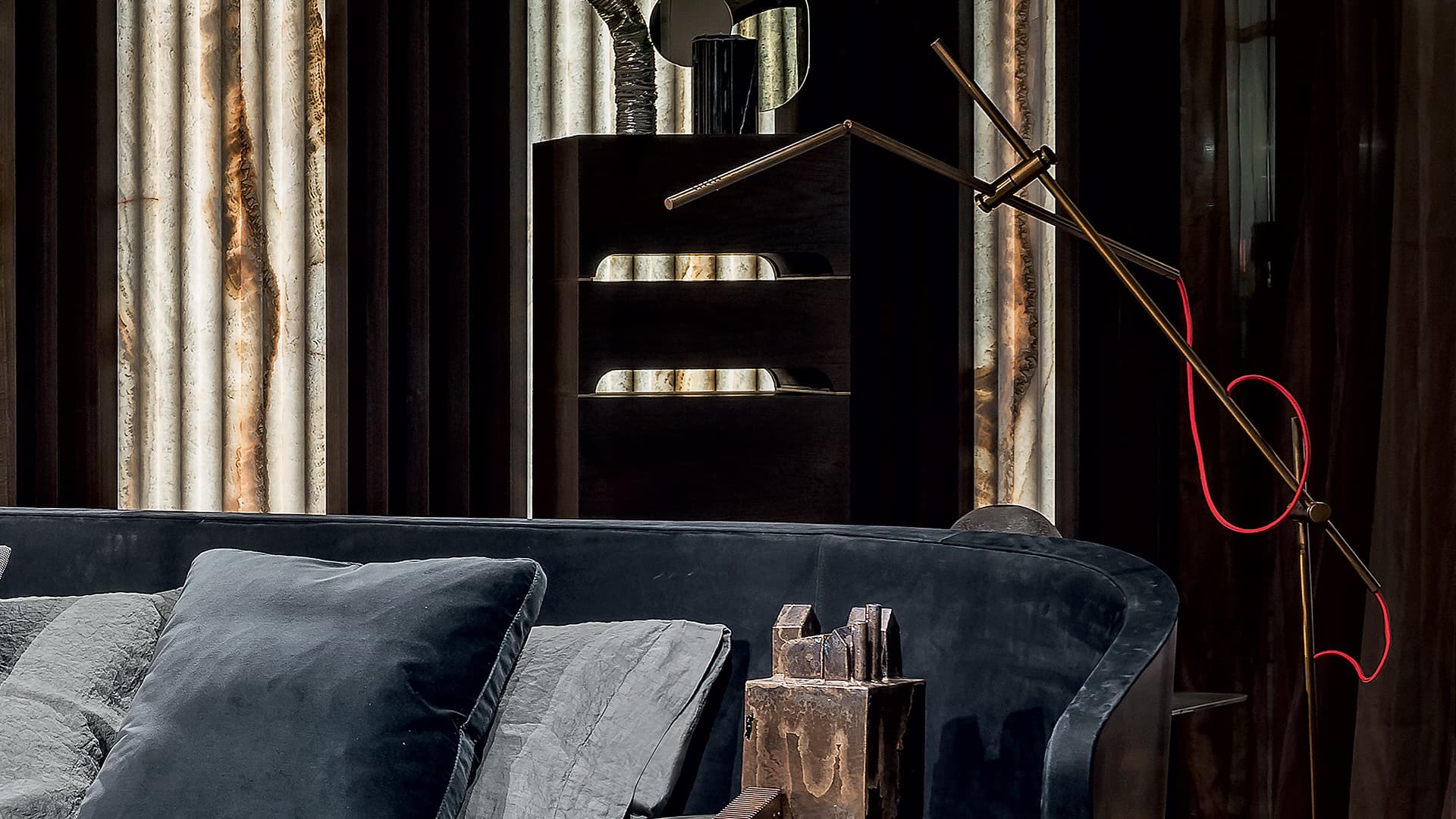 Pipe Floor Light